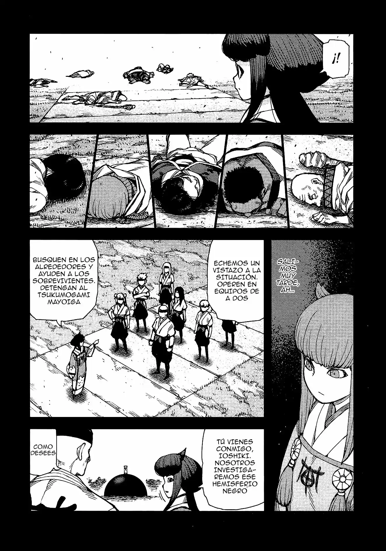 Tsugumomo capítulo 71, página 9
