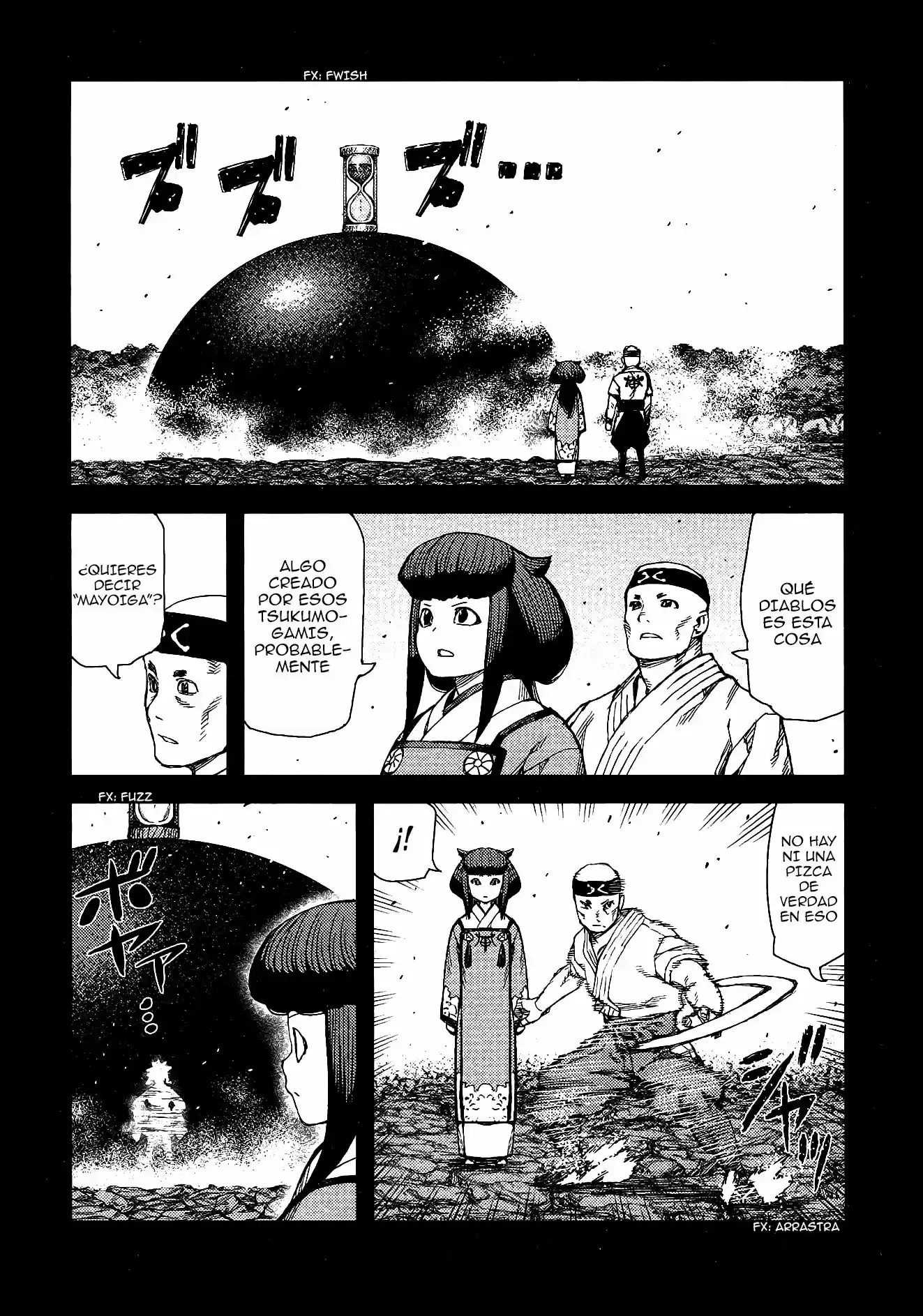 Tsugumomo capítulo 71, página 10