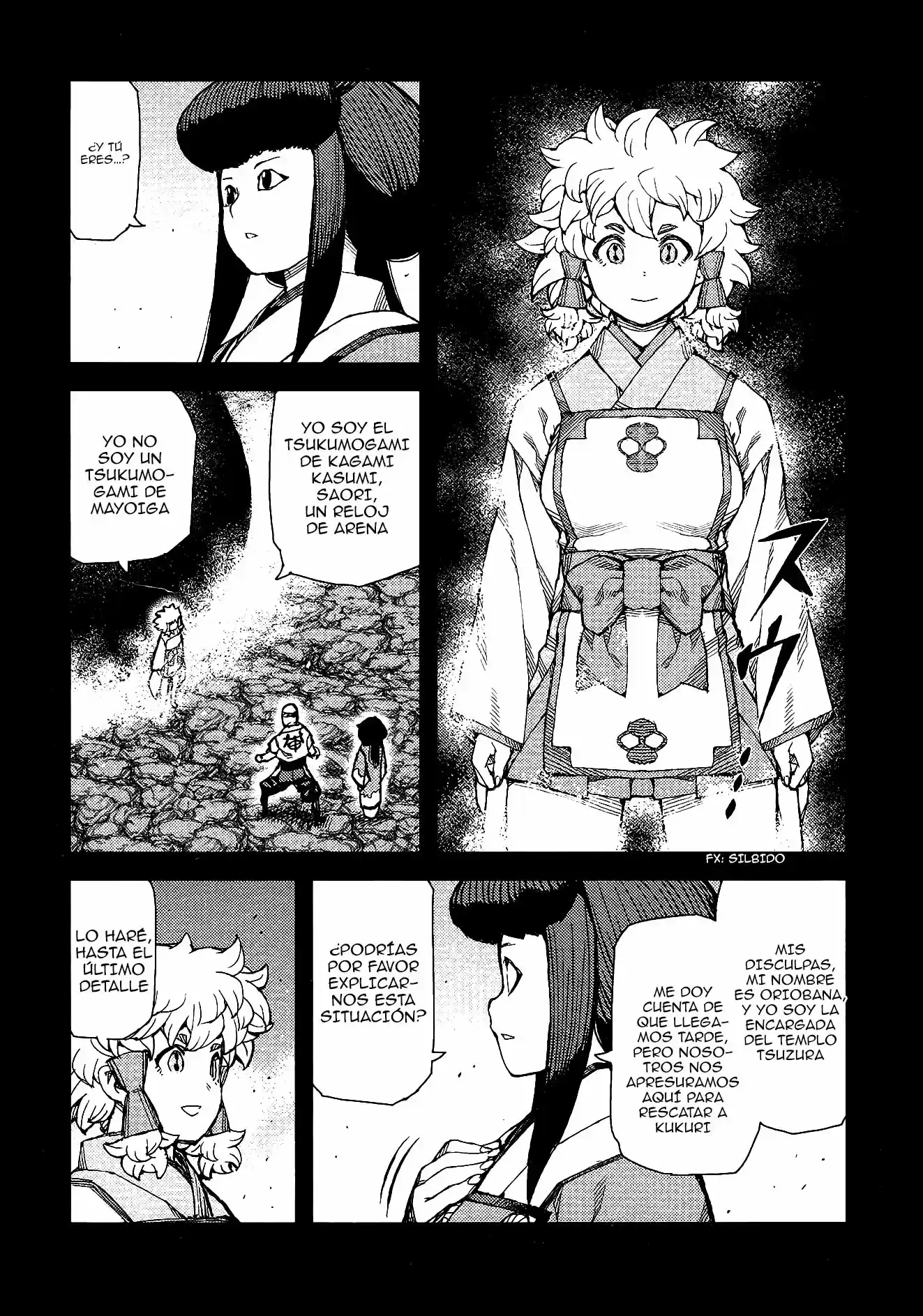 Tsugumomo capítulo 71, página 11