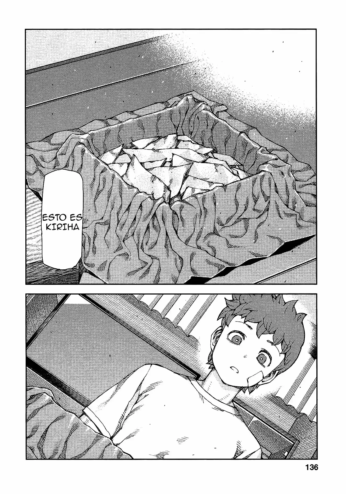 Tsugumomo capítulo 71, página 16