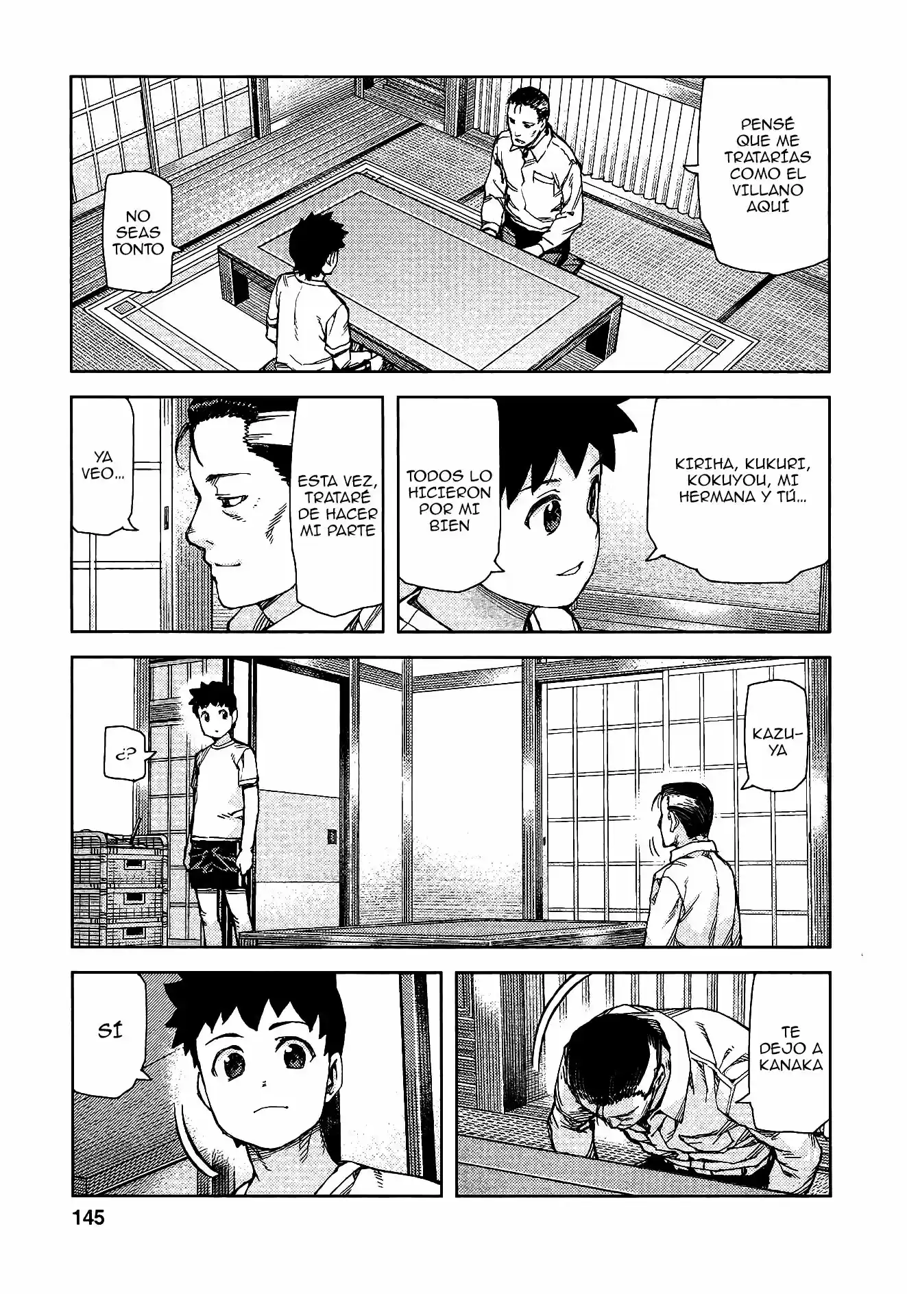 Tsugumomo capítulo 71, página 25