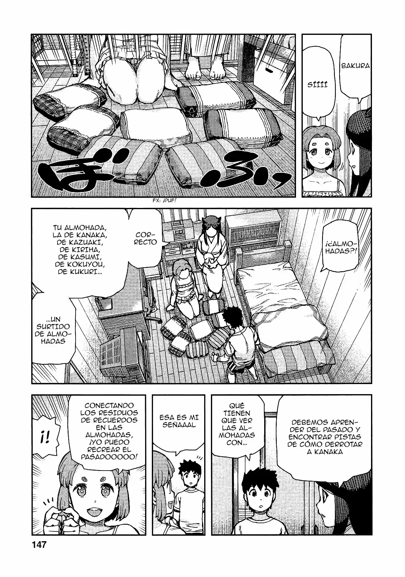 Tsugumomo capítulo 71, página 27