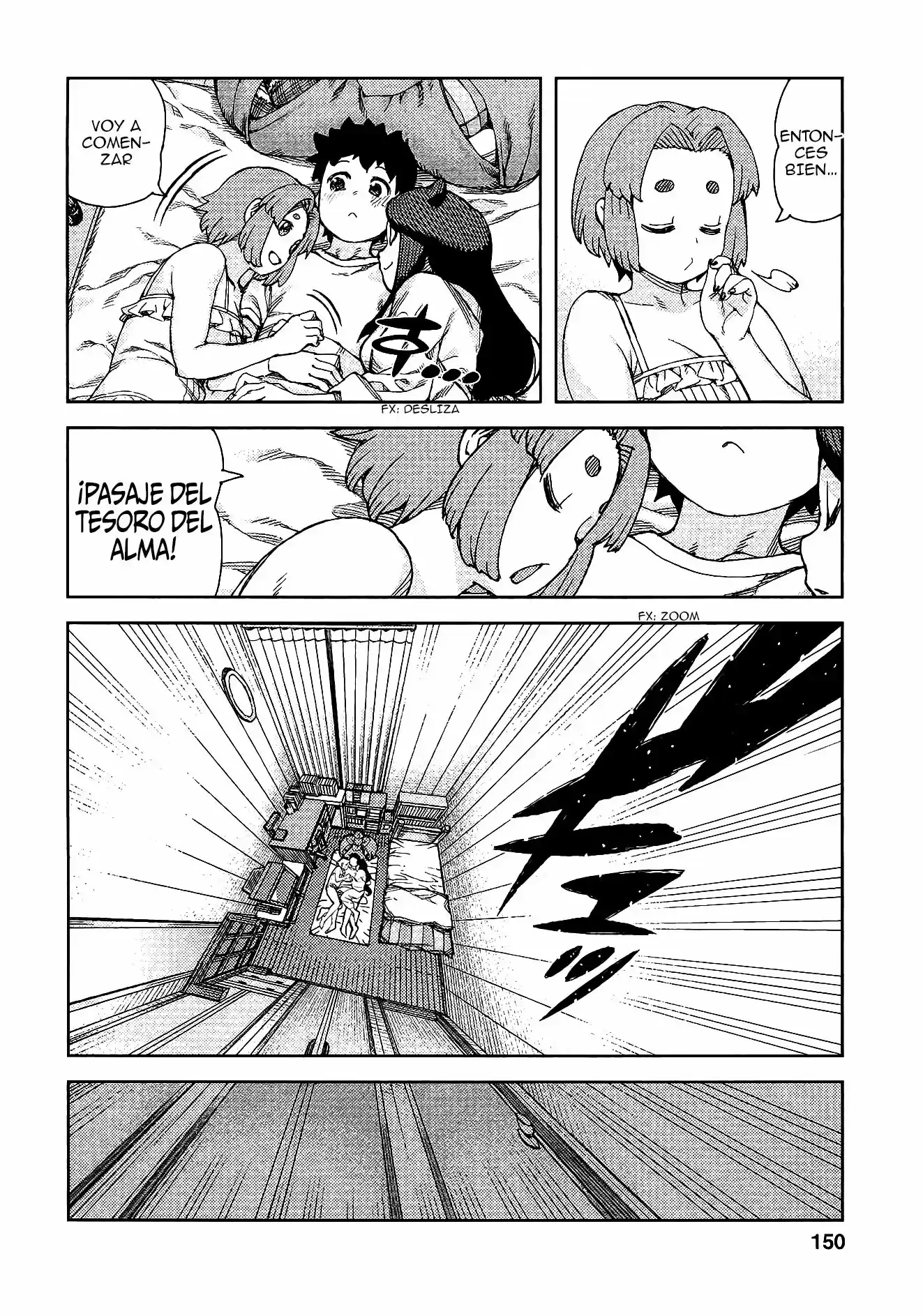 Tsugumomo capítulo 71, página 30