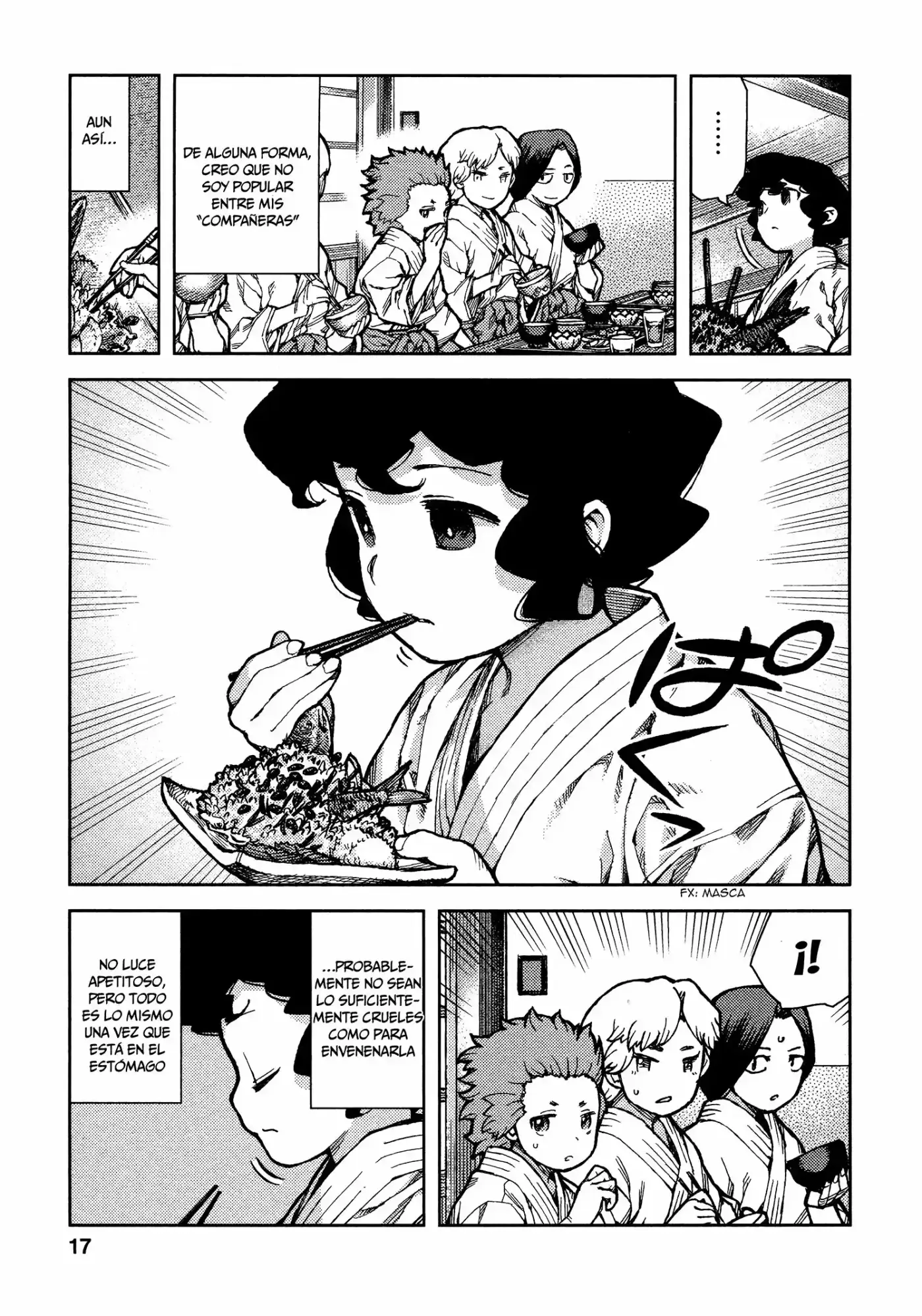 Tsugumomo capítulo 72, página 20