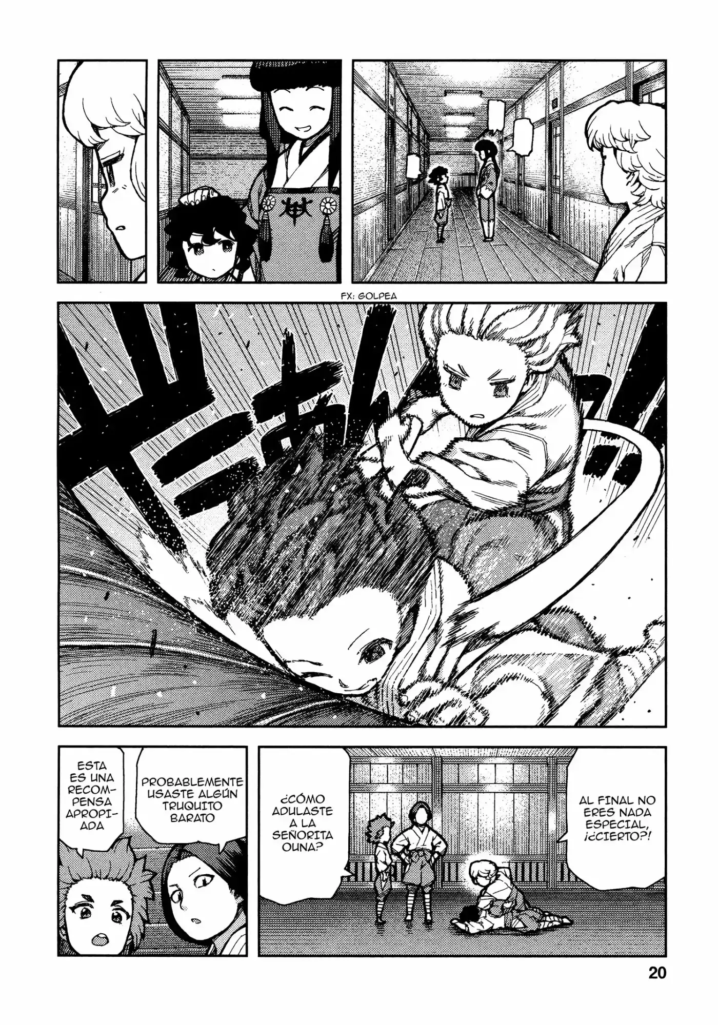 Tsugumomo capítulo 72, página 23