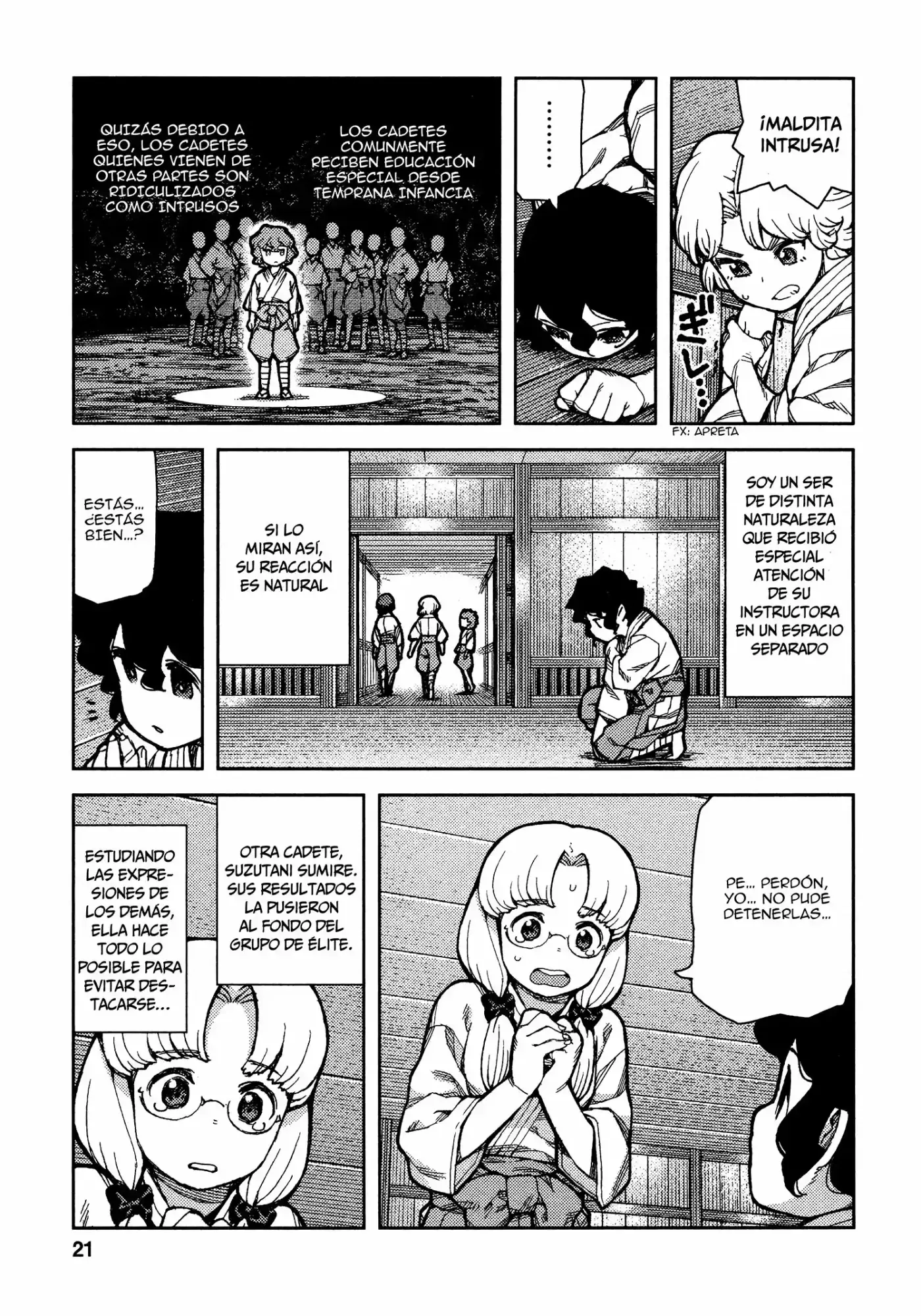 Tsugumomo capítulo 72, página 24