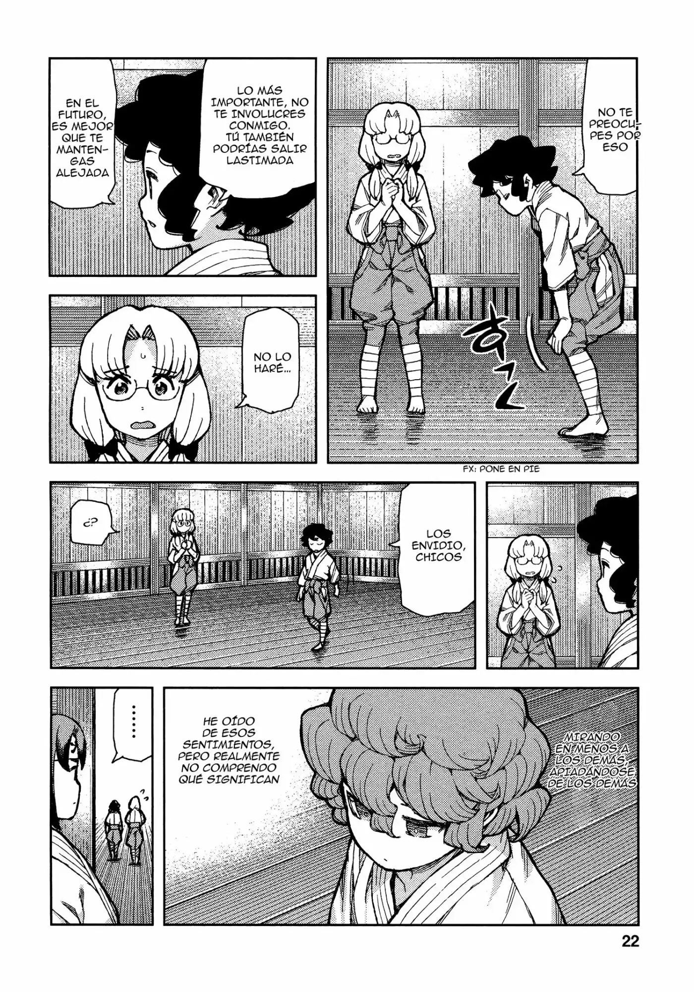 Tsugumomo capítulo 72, página 25