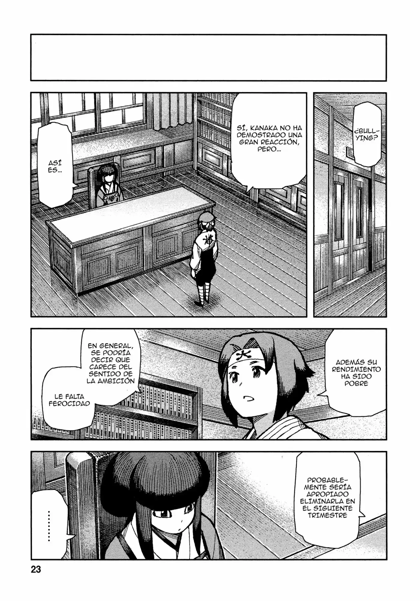 Tsugumomo capítulo 72, página 26