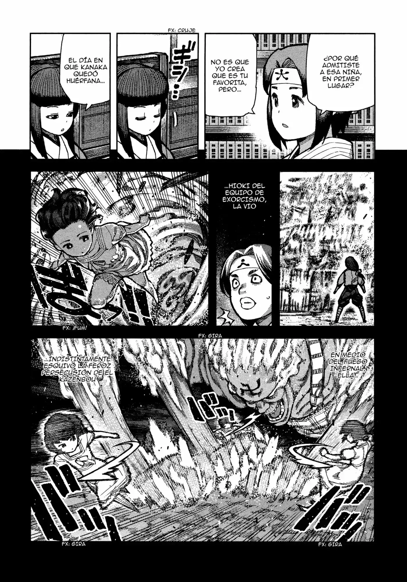 Tsugumomo capítulo 72, página 27