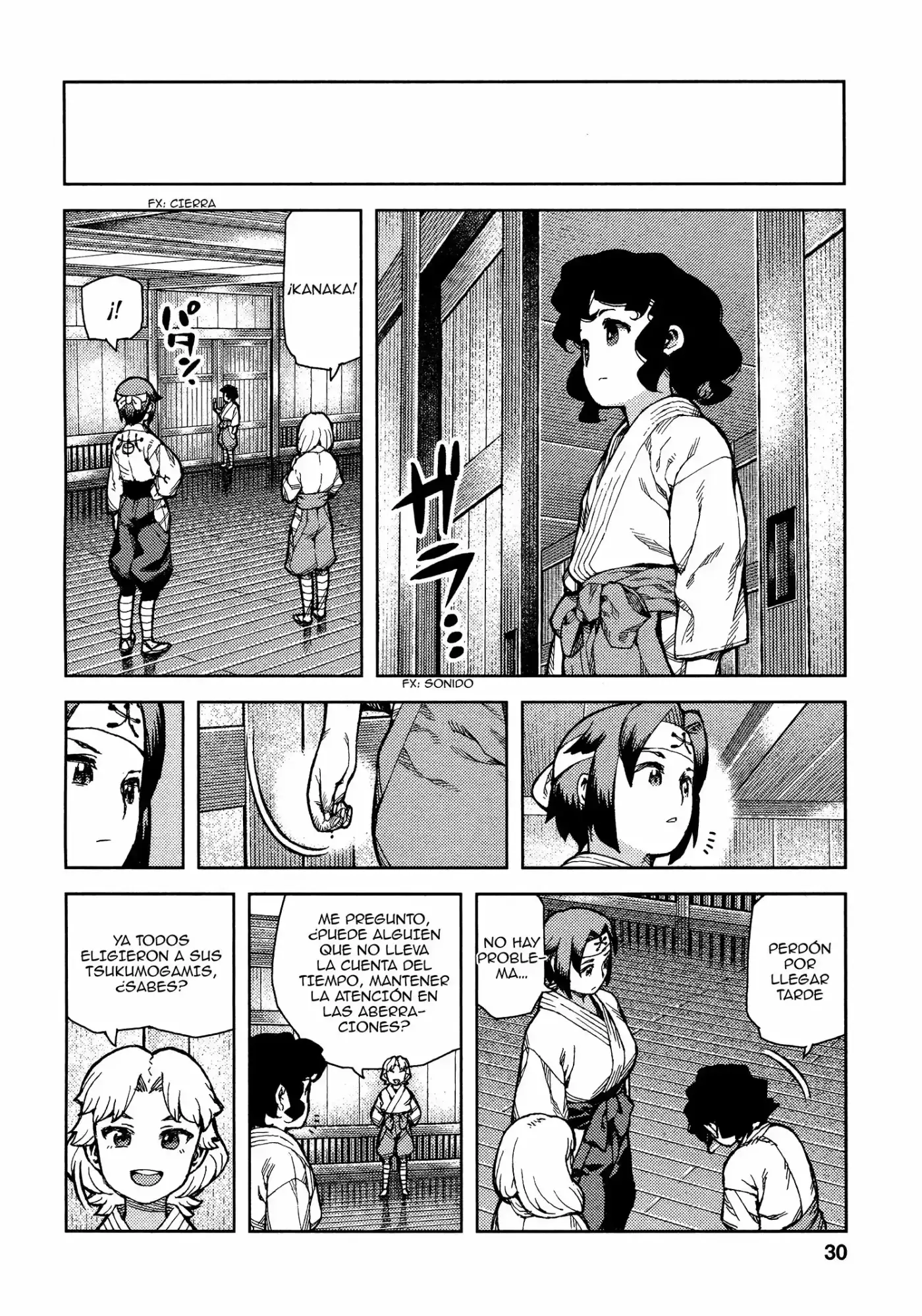 Tsugumomo capítulo 72, página 33