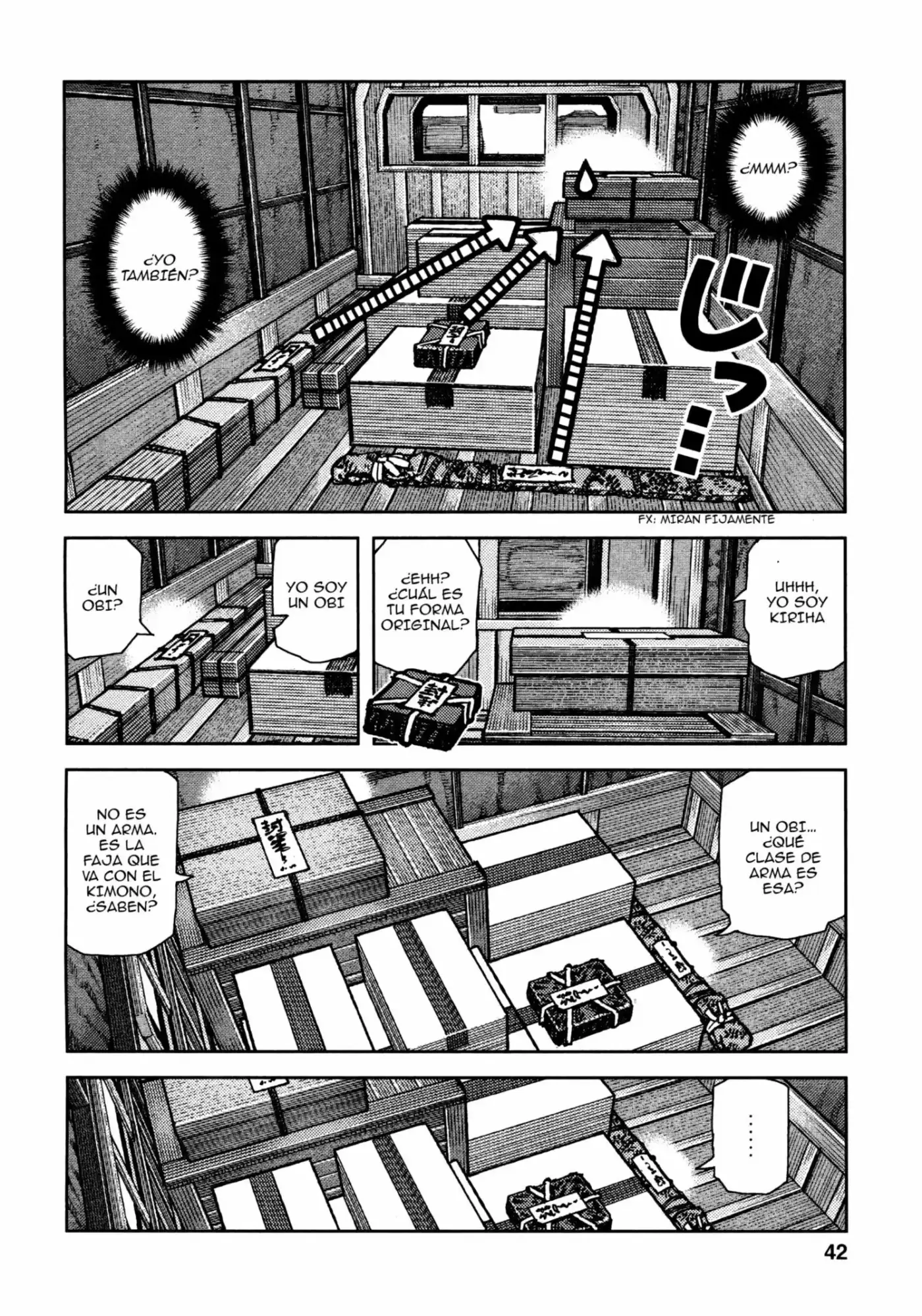 Tsugumomo capítulo 73, página 13