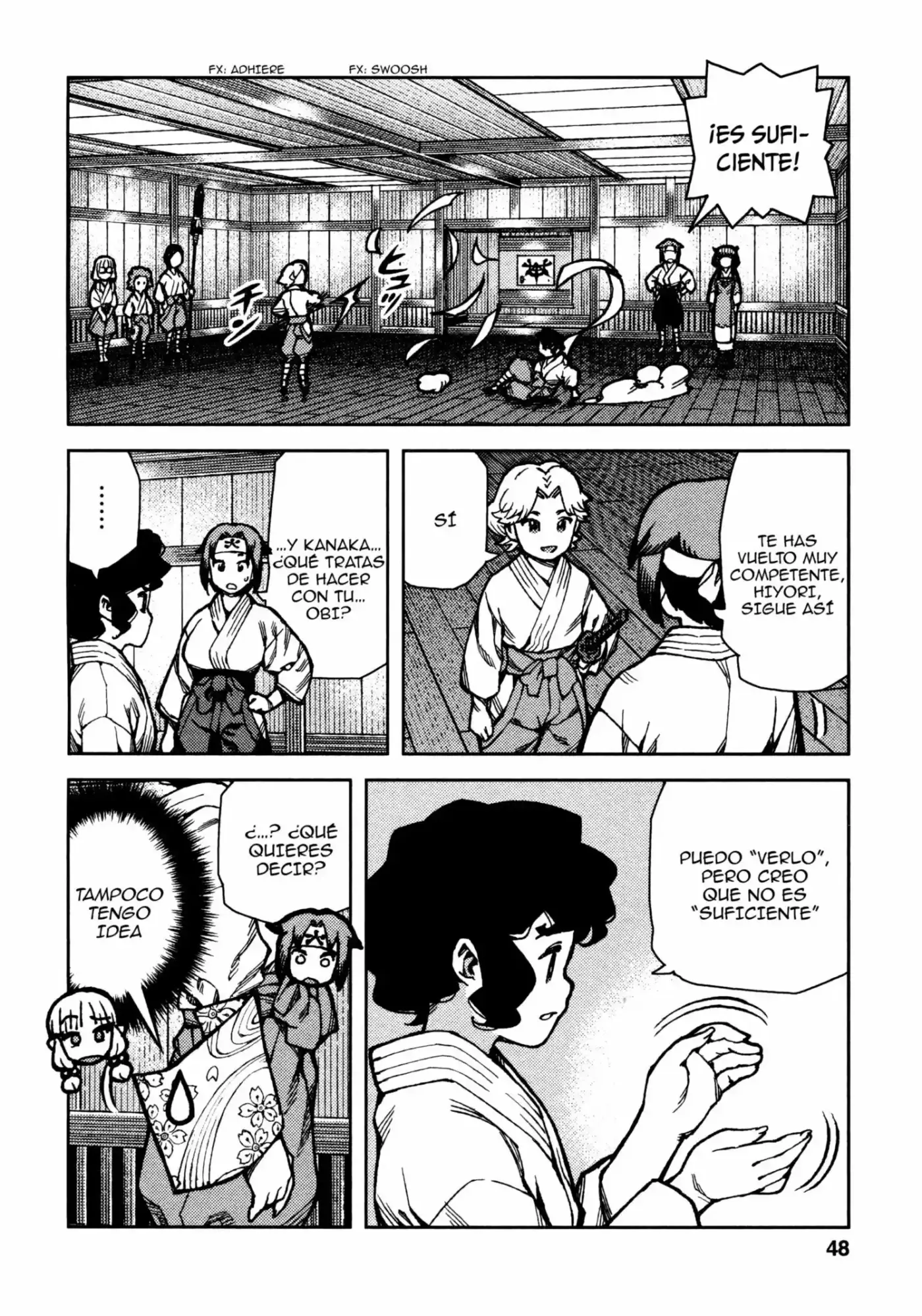 Tsugumomo capítulo 73, página 19