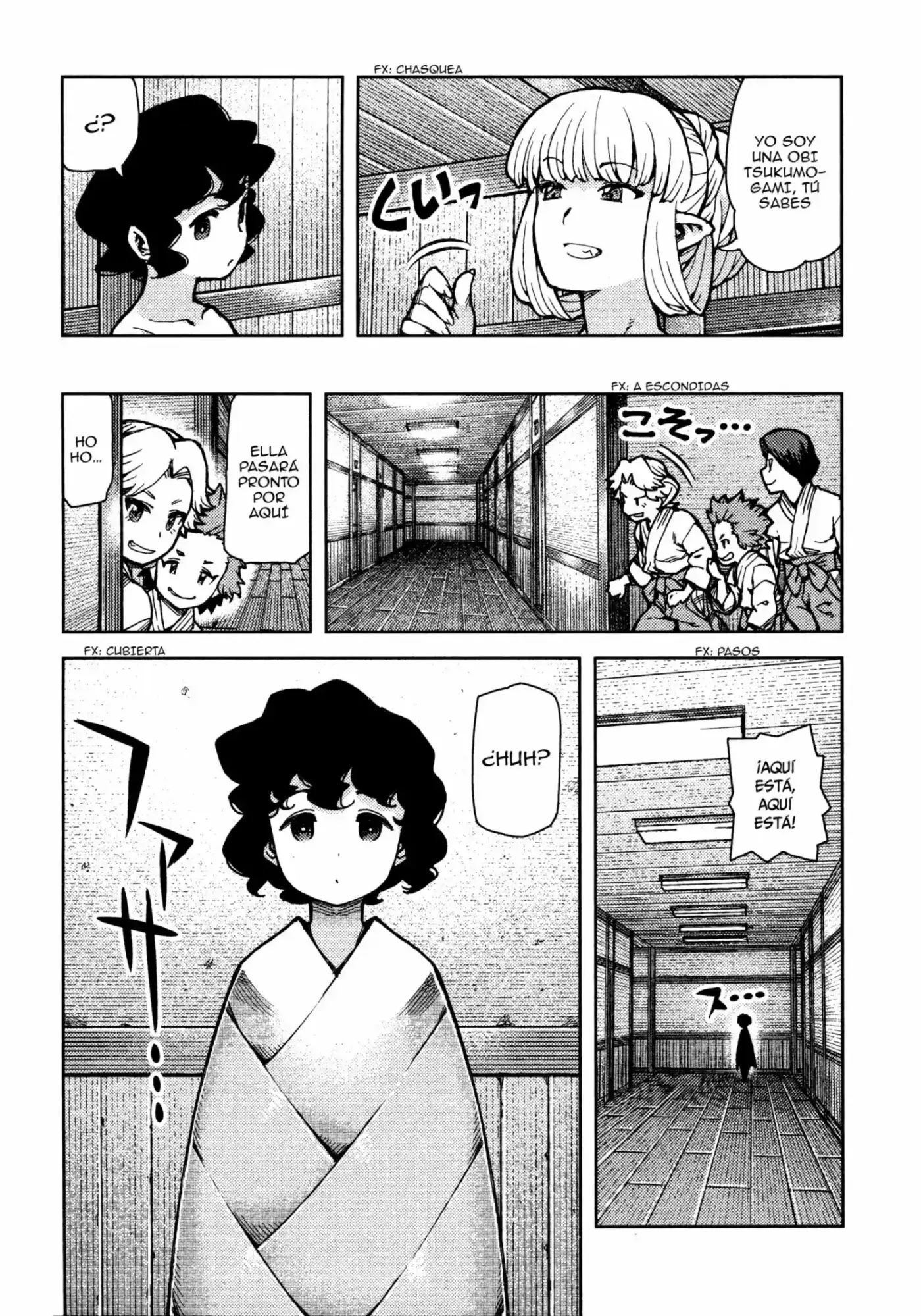 Tsugumomo capítulo 73, página 24