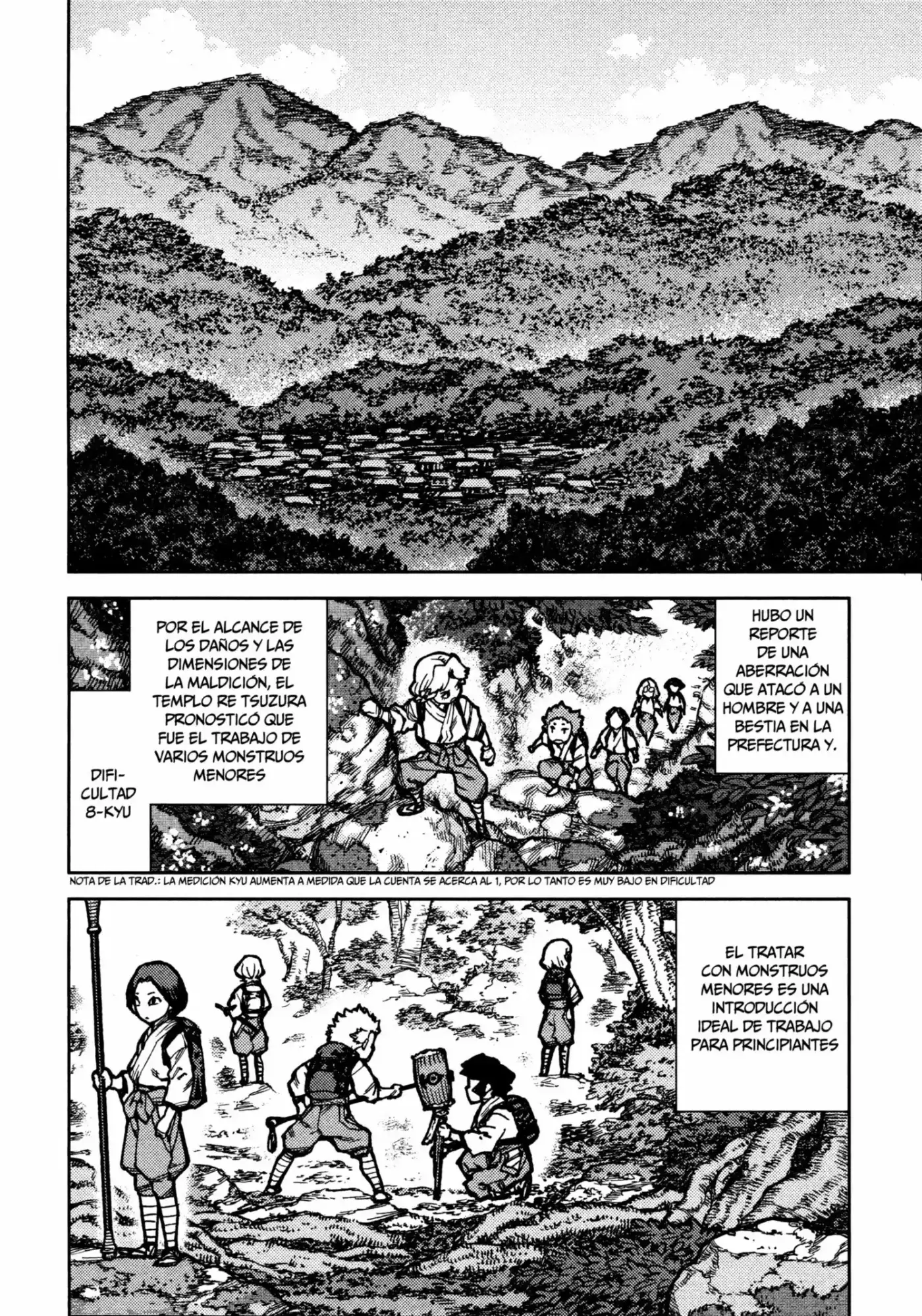 Tsugumomo capítulo 73, página 27
