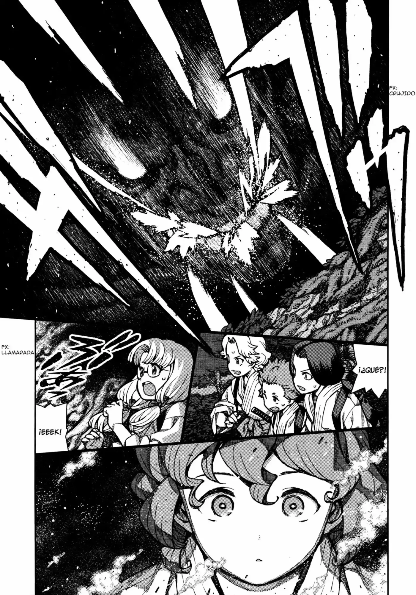 Tsugumomo capítulo 73, página 32