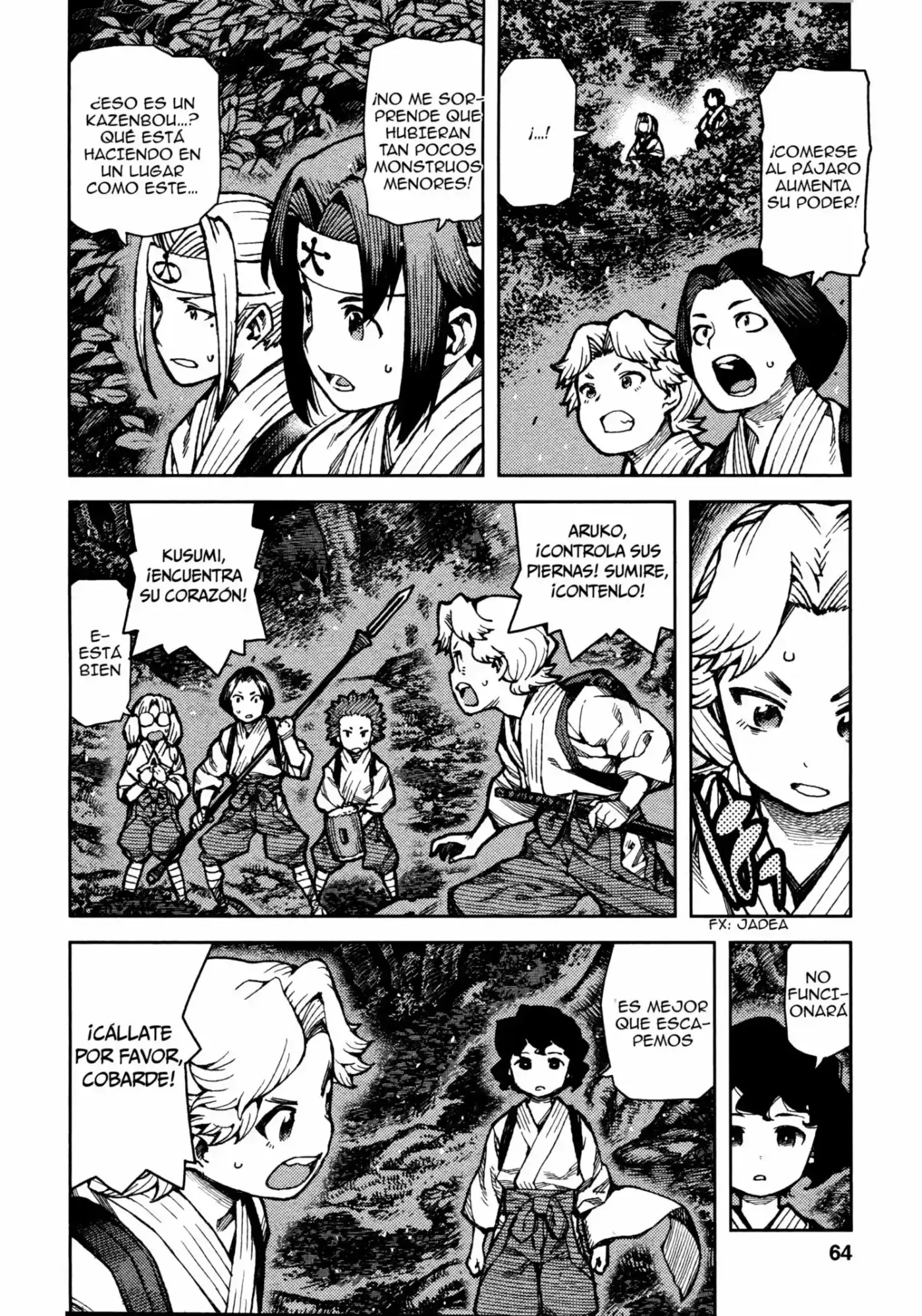 Tsugumomo capítulo 74, página 4