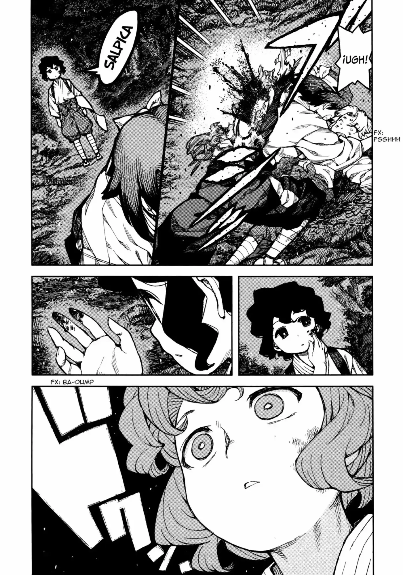 Tsugumomo capítulo 74, página 11