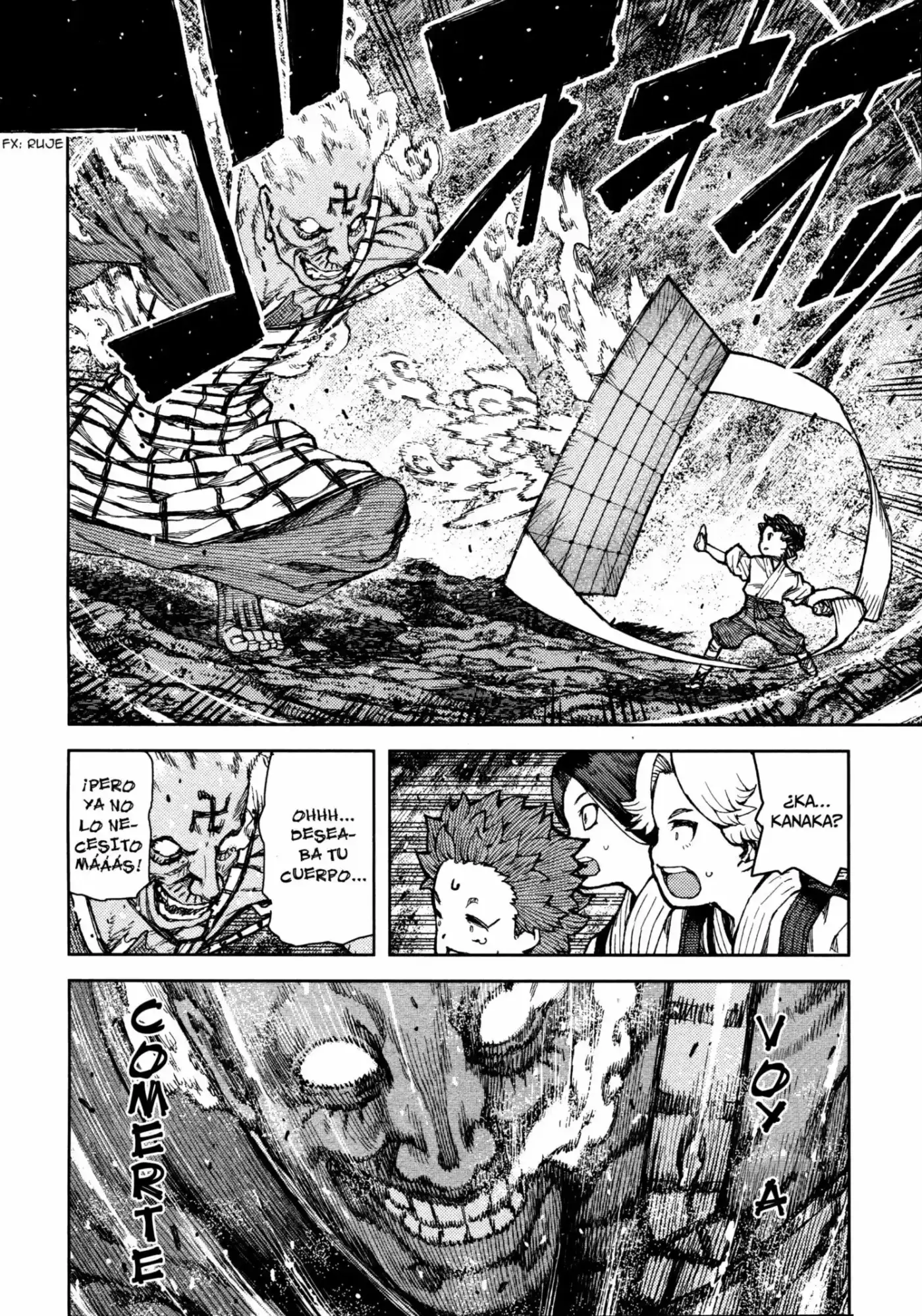 Tsugumomo capítulo 74, página 18