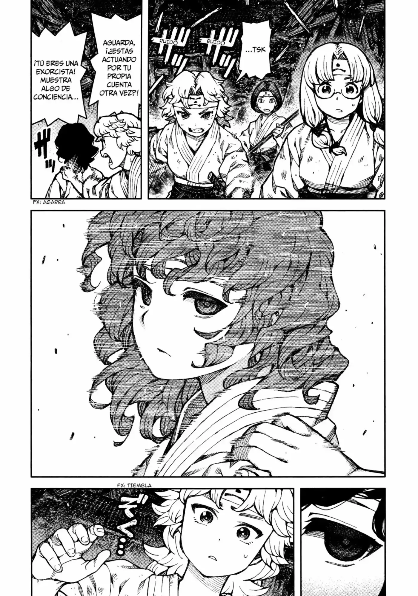 Tsugumomo capítulo 75, página 8