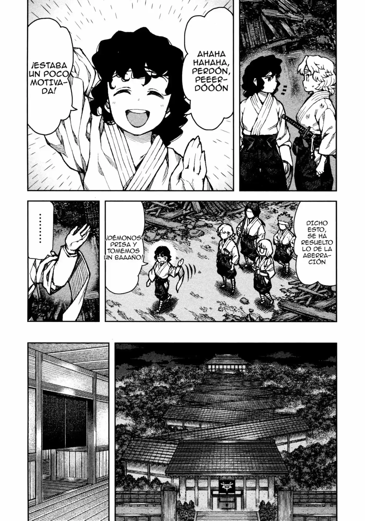 Tsugumomo capítulo 75, página 9