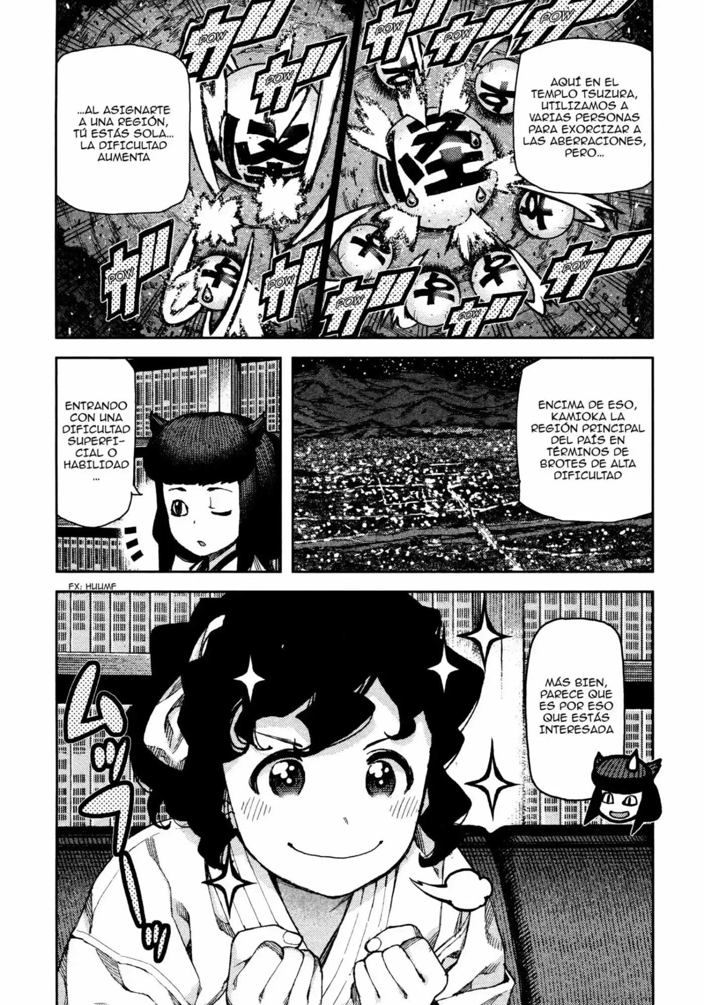 Tsugumomo capítulo 75, página 19