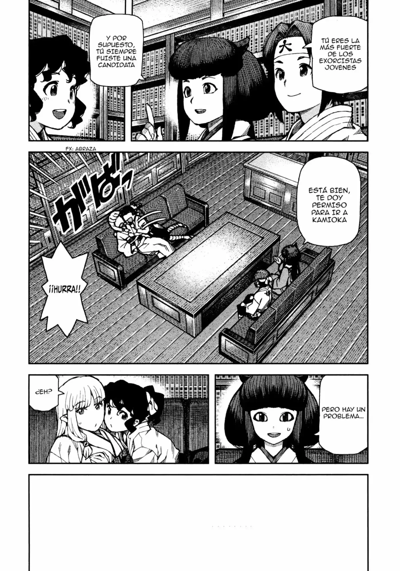 Tsugumomo capítulo 75, página 20