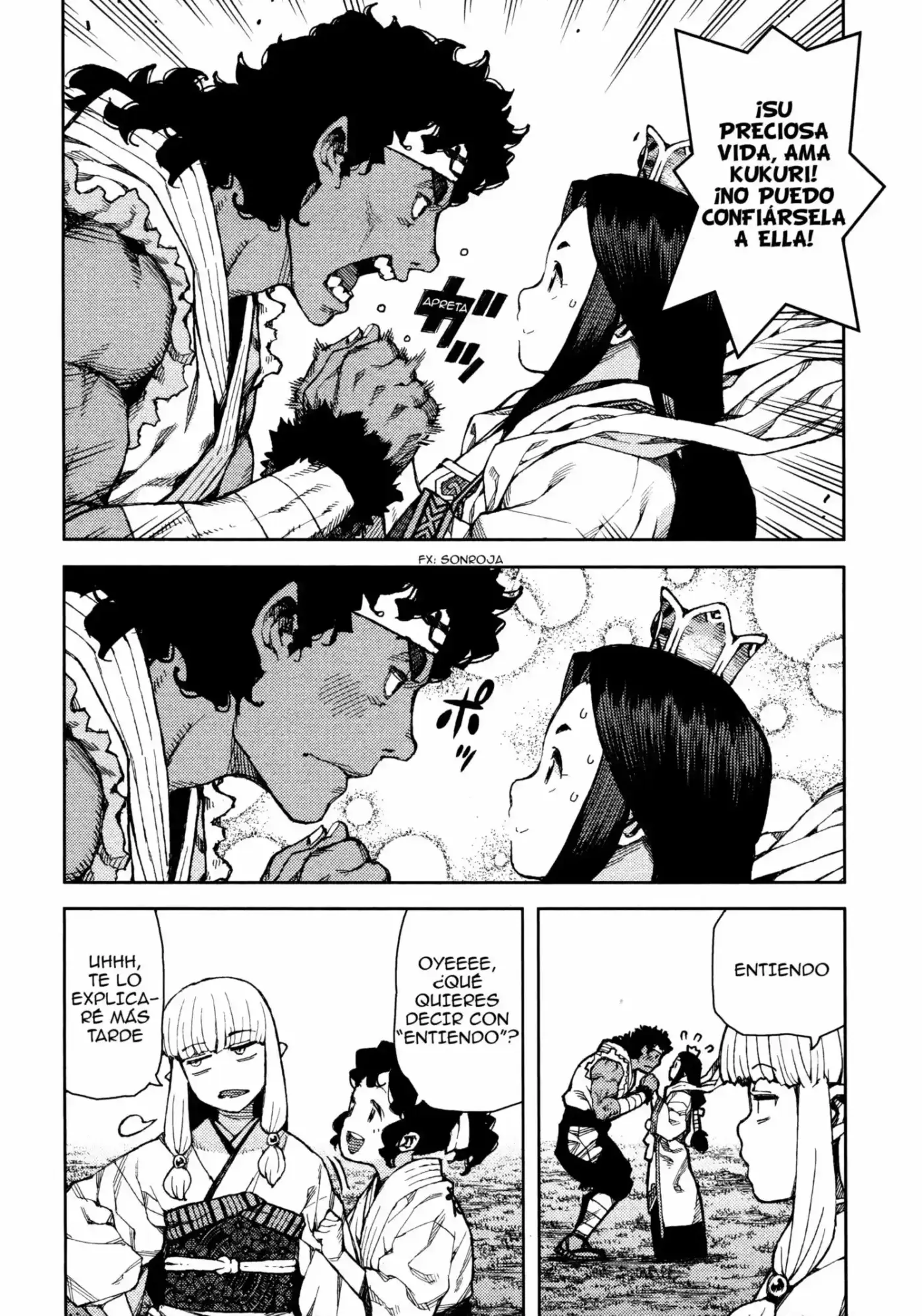 Tsugumomo capítulo 75, página 26