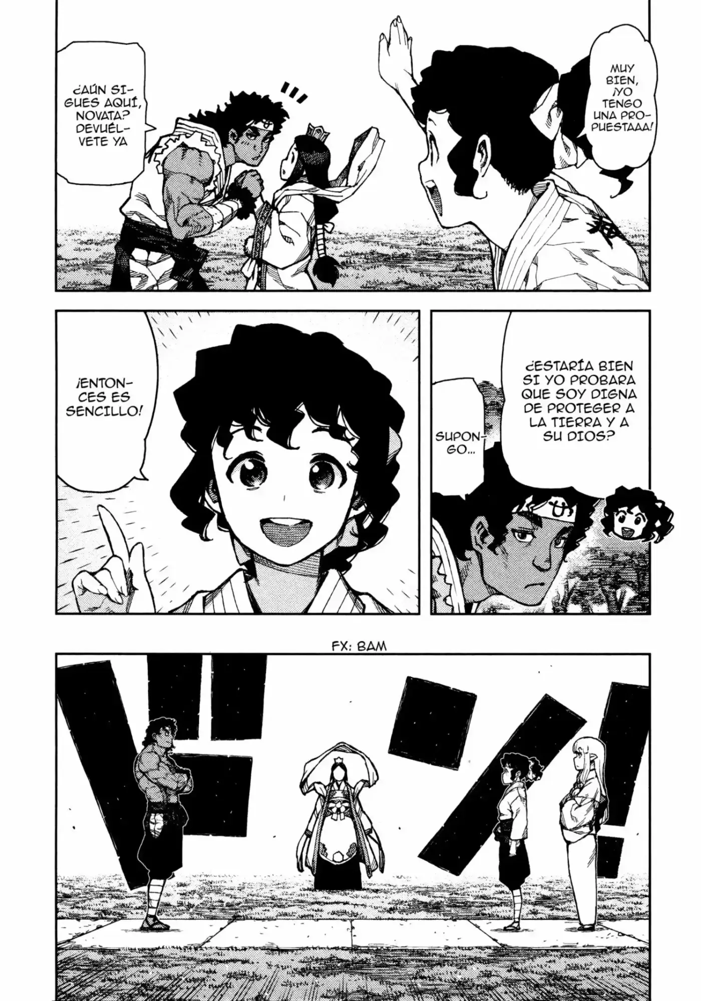 Tsugumomo capítulo 75, página 27