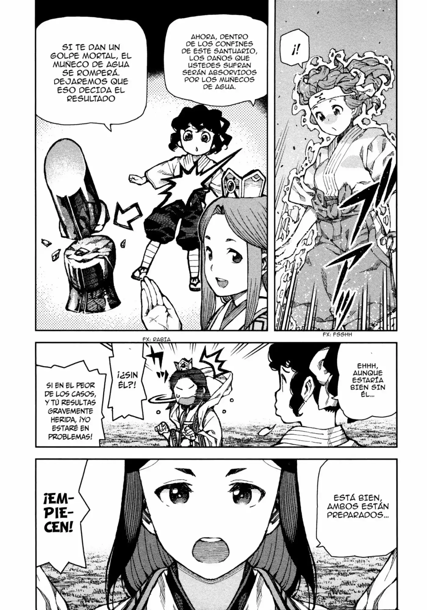 Tsugumomo capítulo 75, página 30
