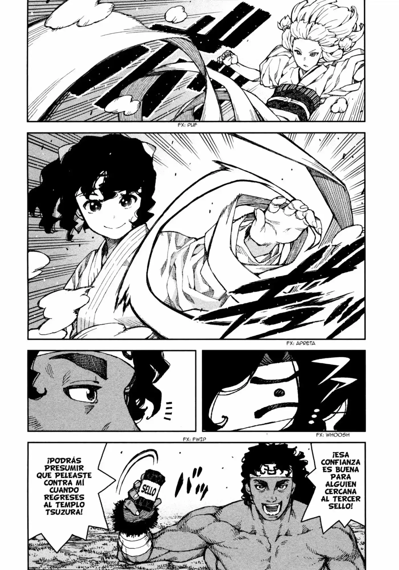 Tsugumomo capítulo 75, página 31