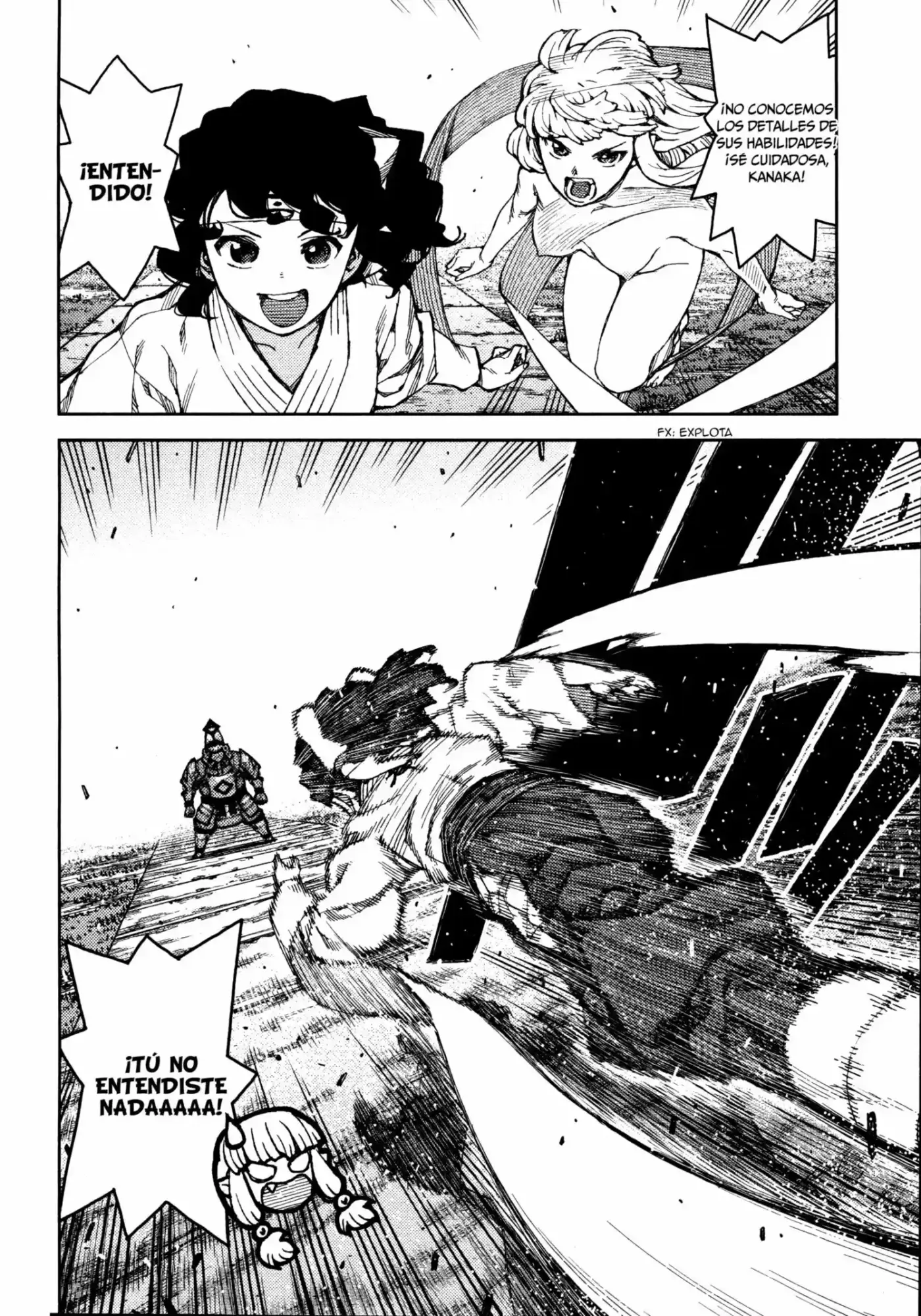 Tsugumomo capítulo 75, página 34