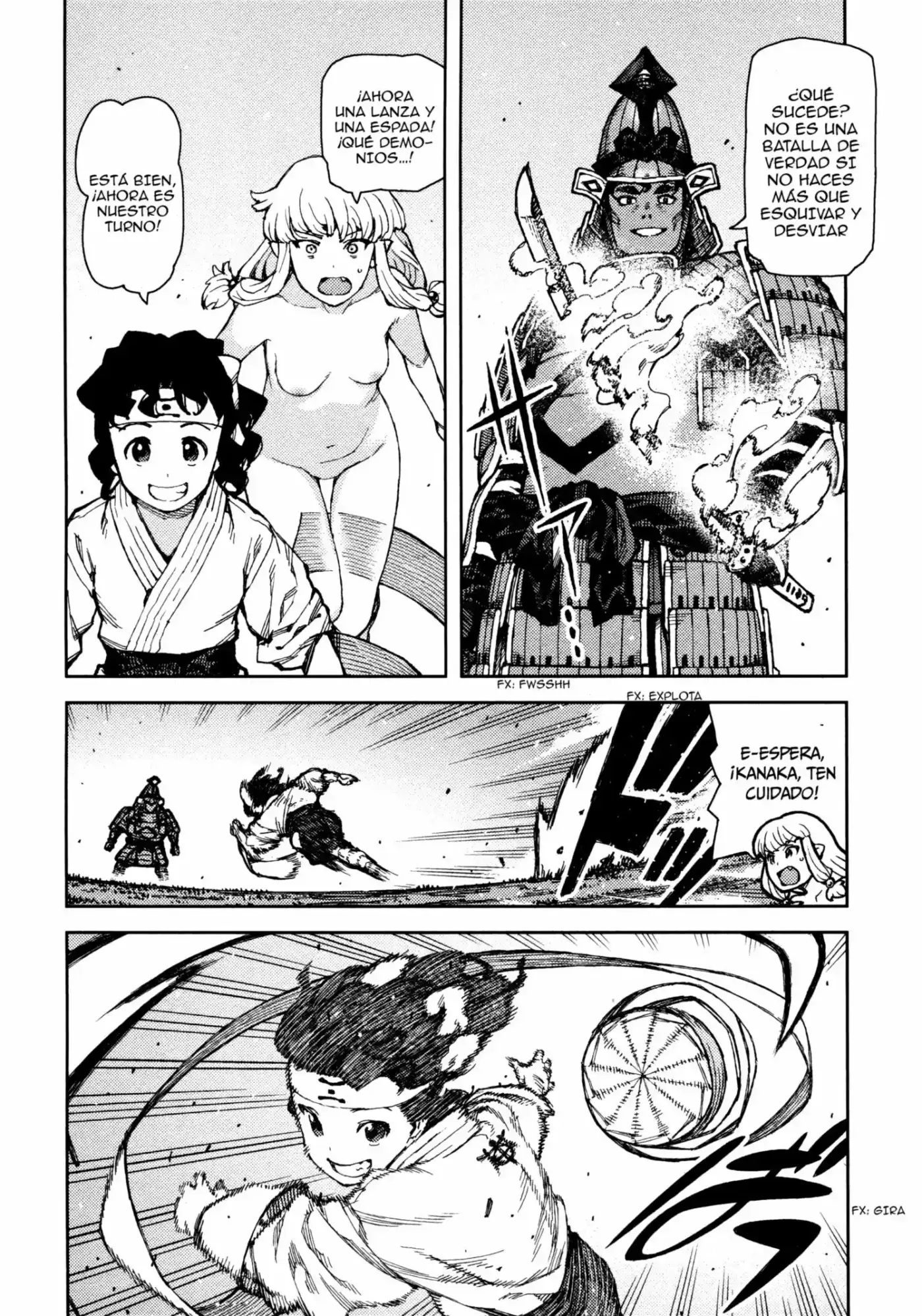 Tsugumomo capítulo 76, página 9