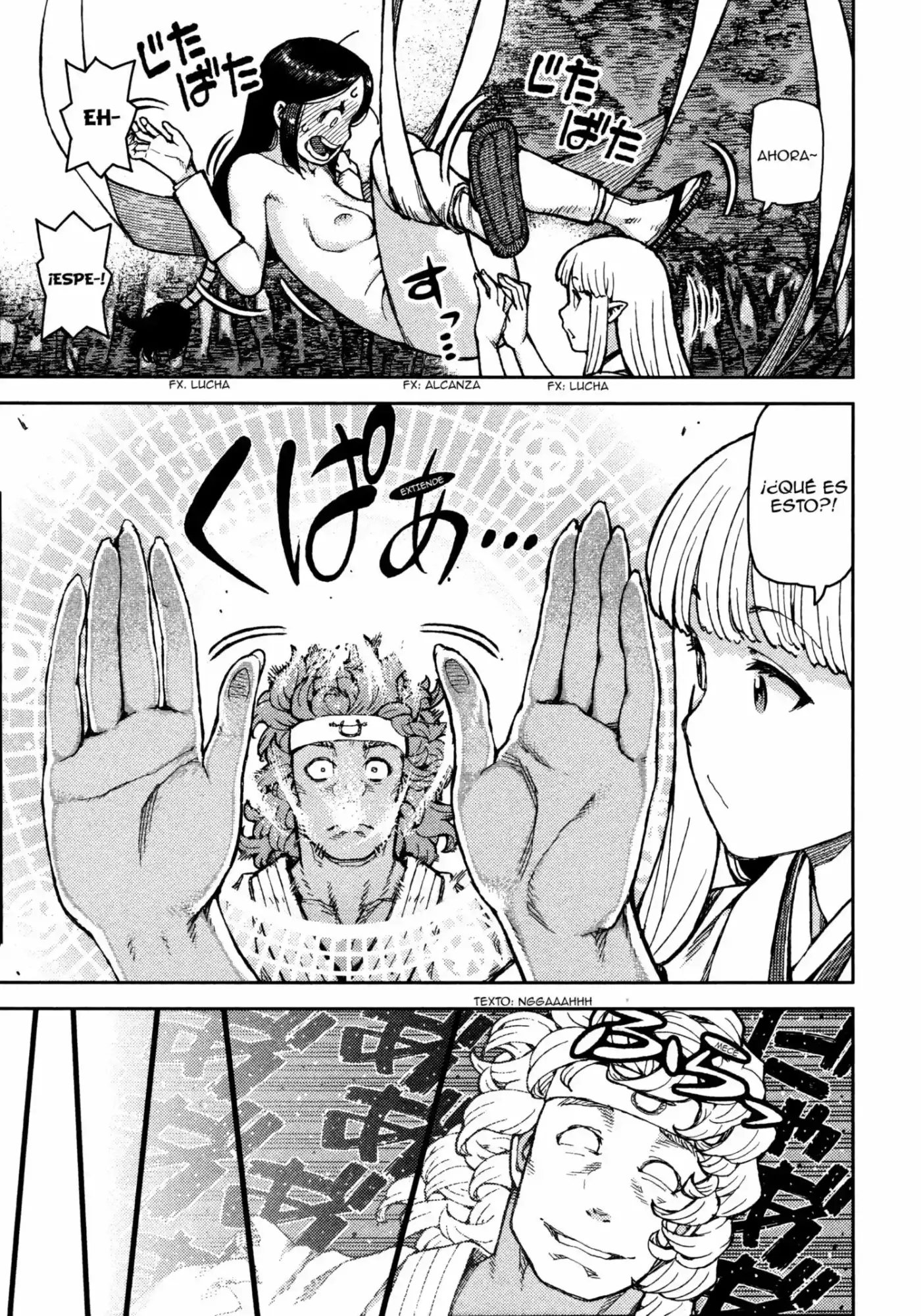 Tsugumomo capítulo 76, página 30