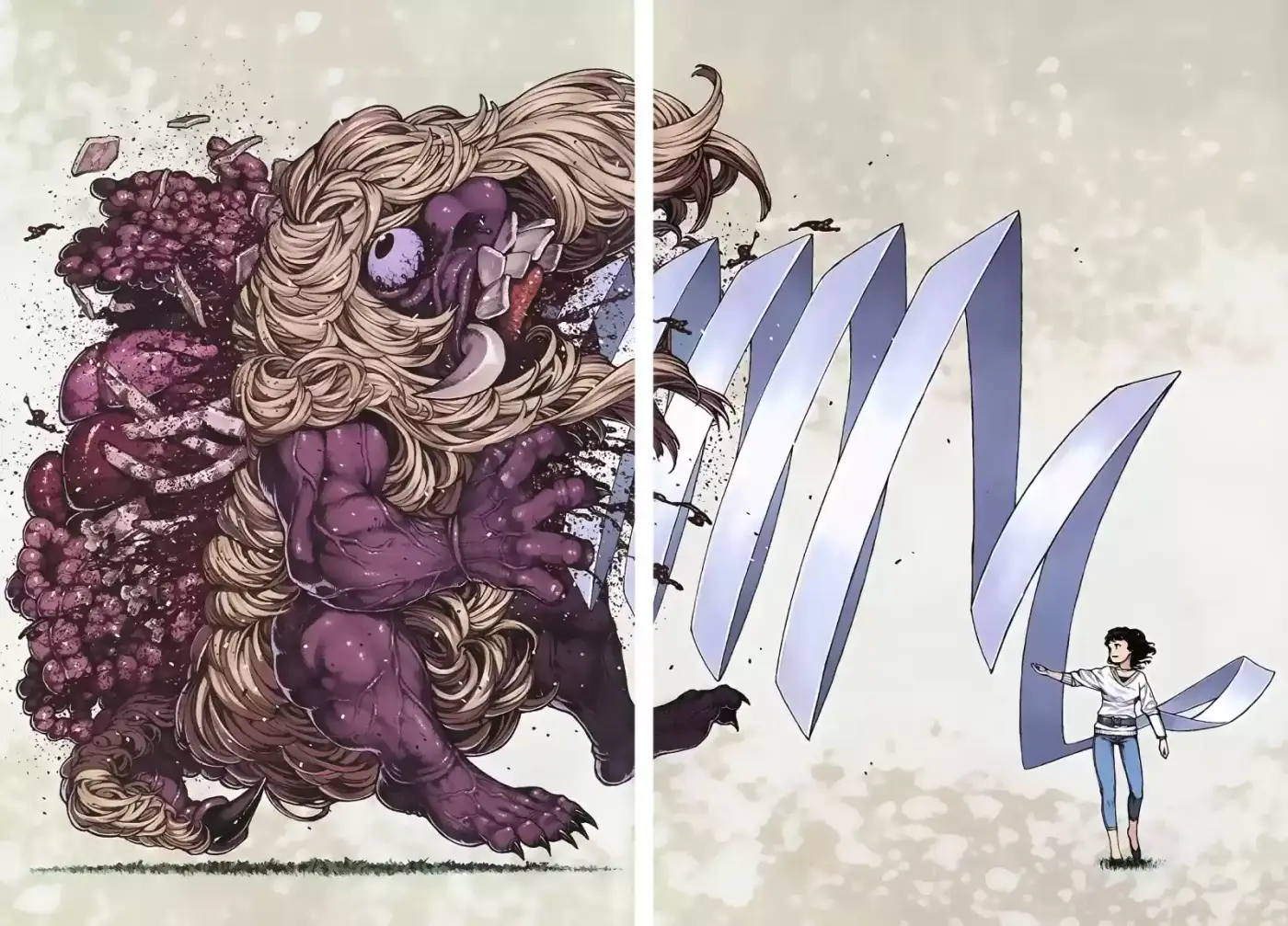 Tsugumomo capítulo 77, página 10