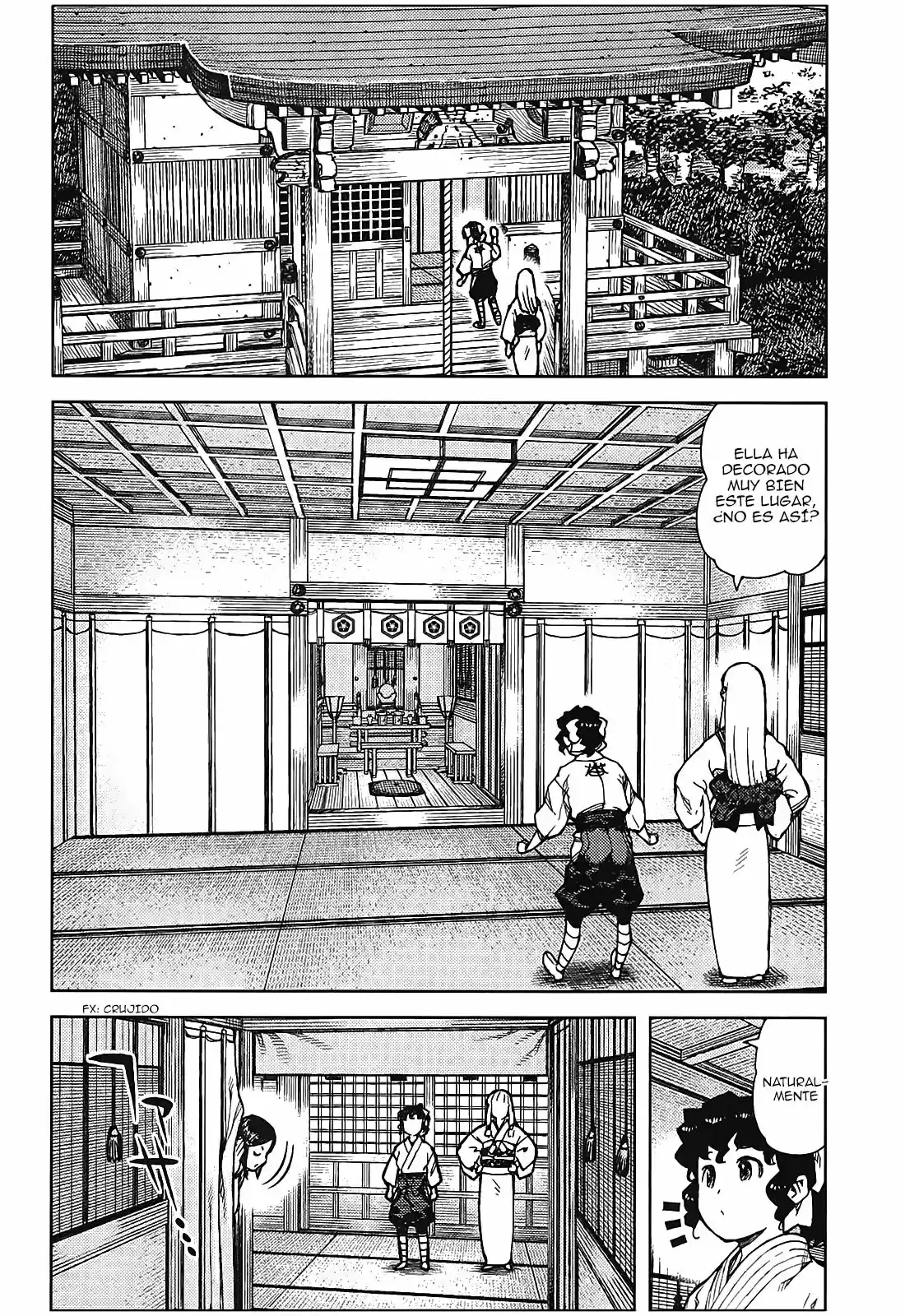 Tsugumomo capítulo 77, página 15