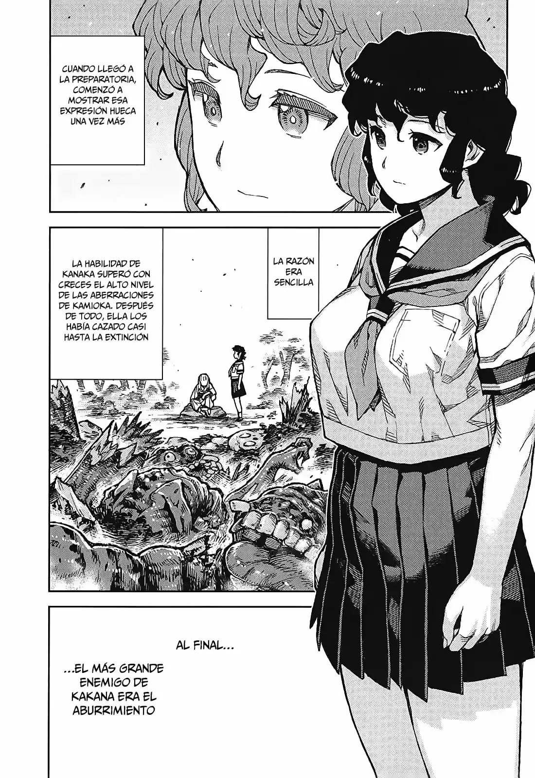 Tsugumomo capítulo 77, página 42
