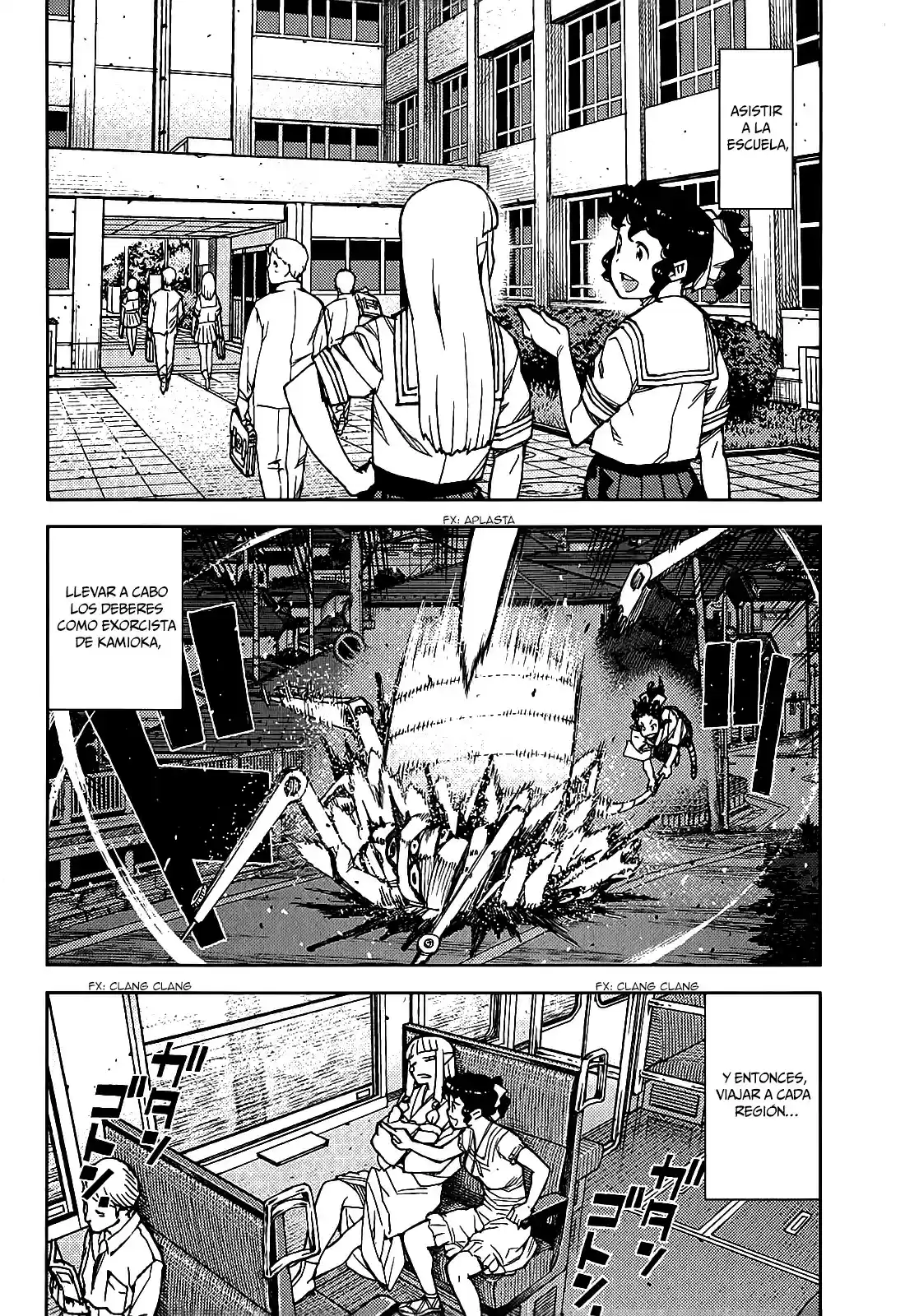 Tsugumomo capítulo 78, página 9