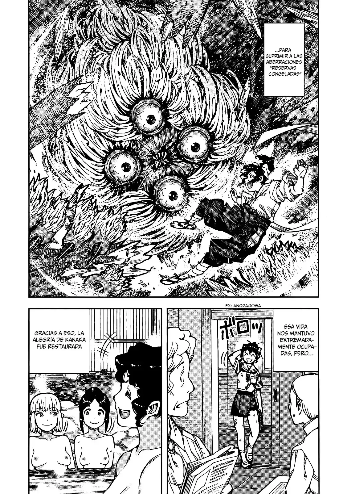 Tsugumomo capítulo 78, página 10