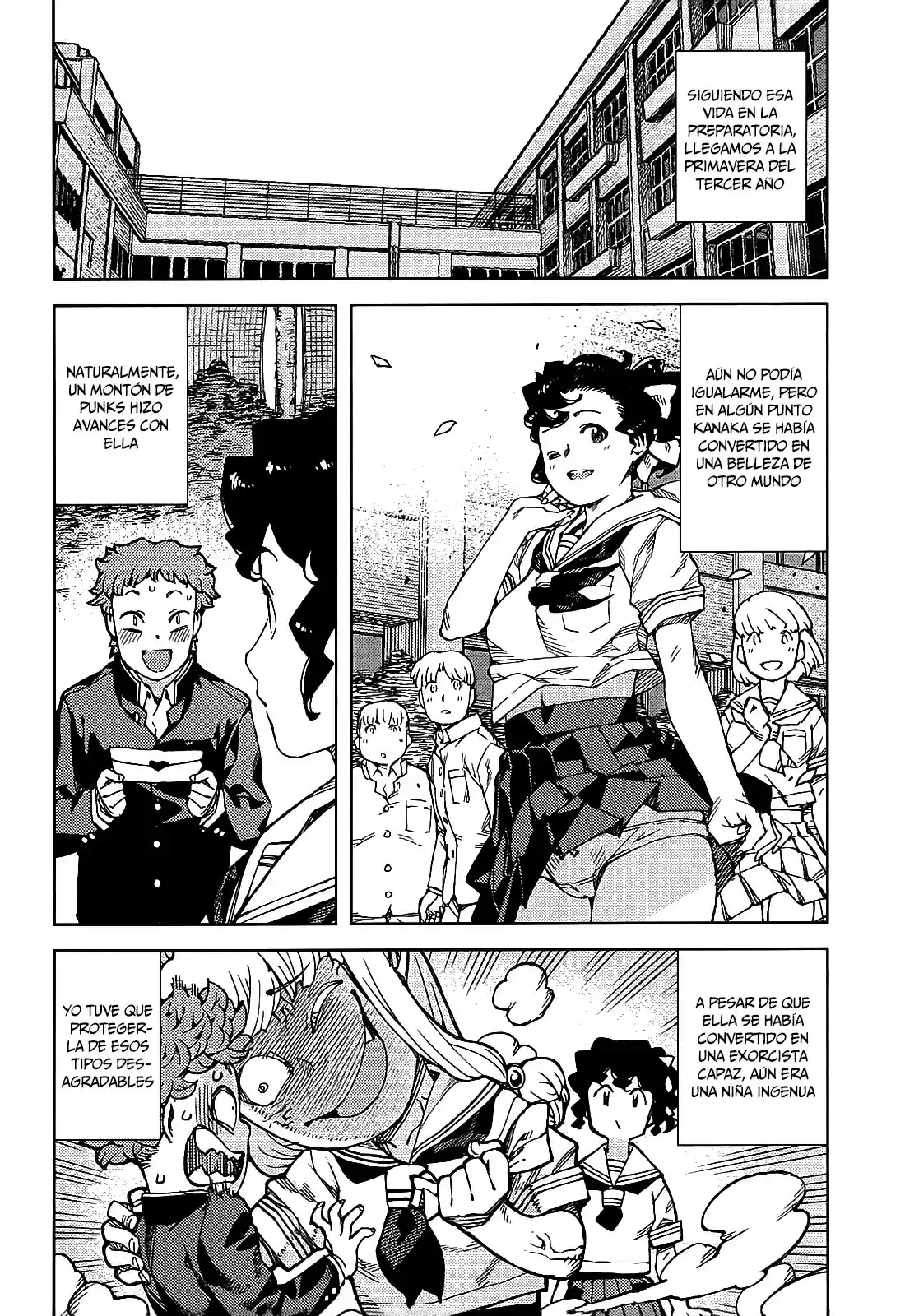 Tsugumomo capítulo 78, página 11
