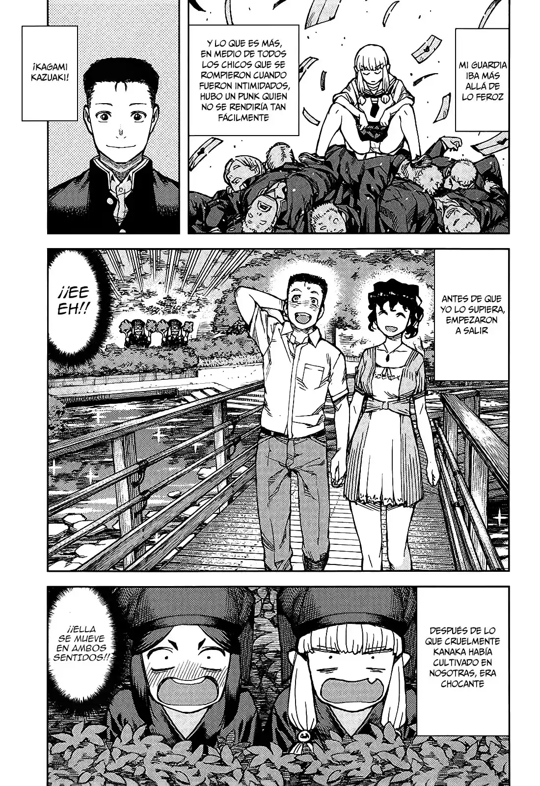Tsugumomo capítulo 78, página 12