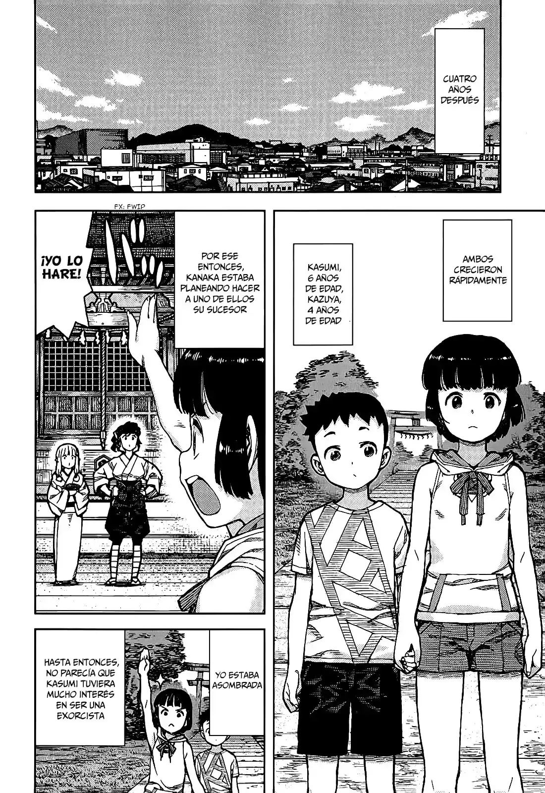 Tsugumomo capítulo 78, página 25