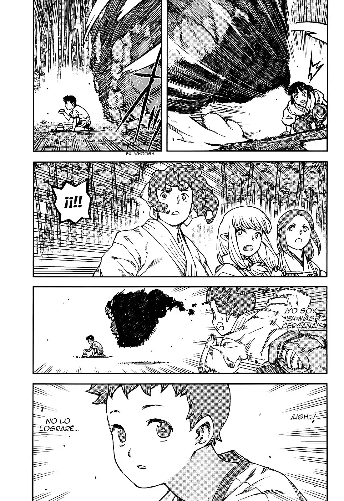 Tsugumomo capítulo 78, página 32