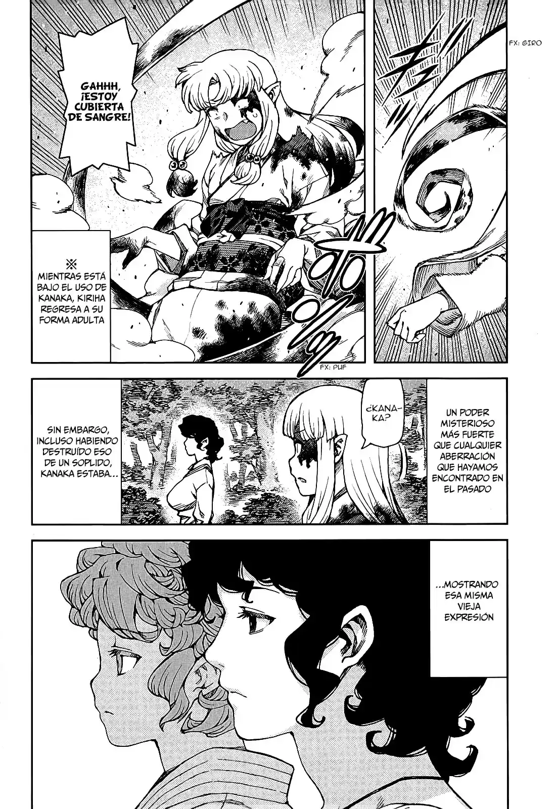 Tsugumomo capítulo 78, página 41