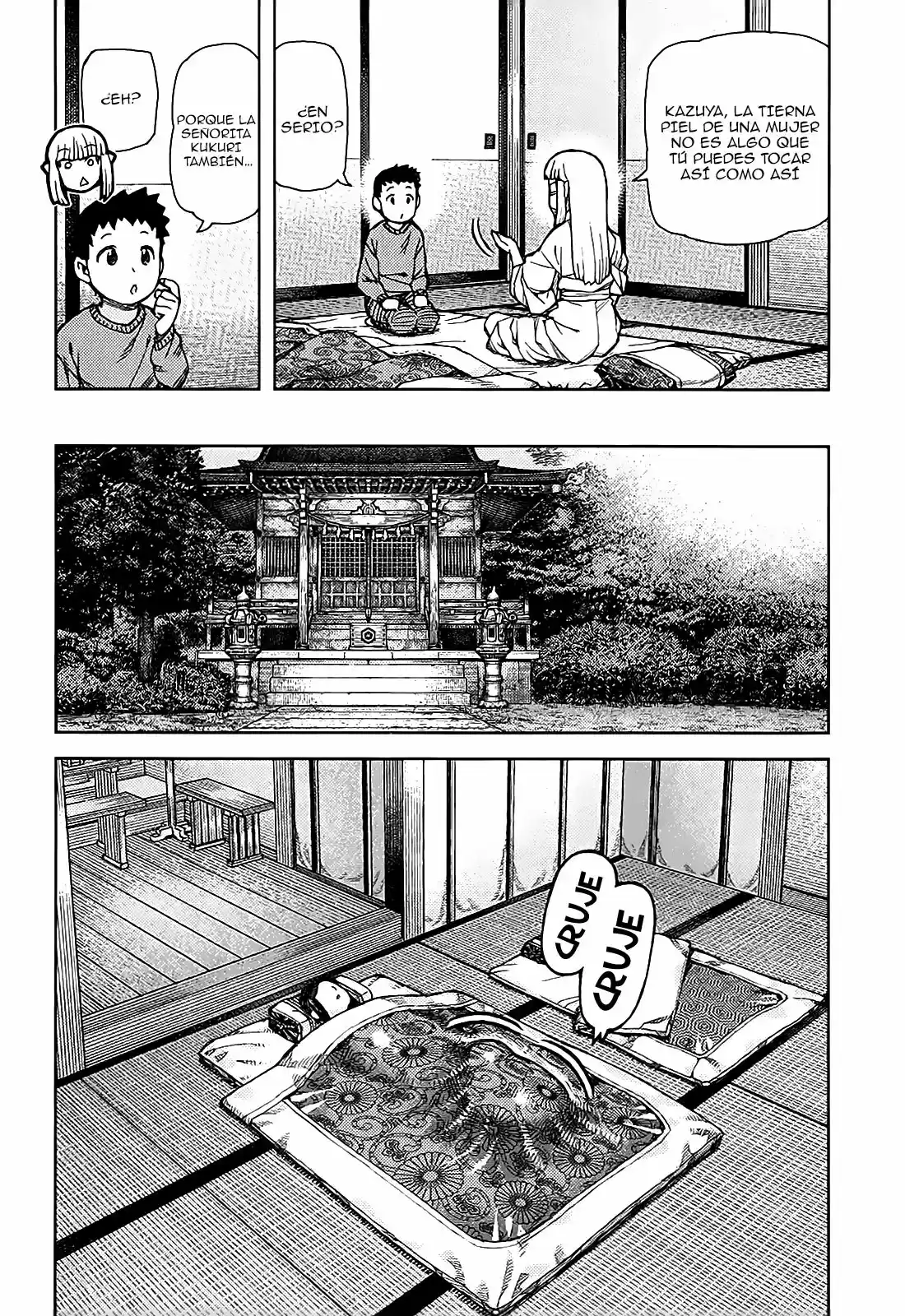 Tsugumomo capítulo 79, página 20
