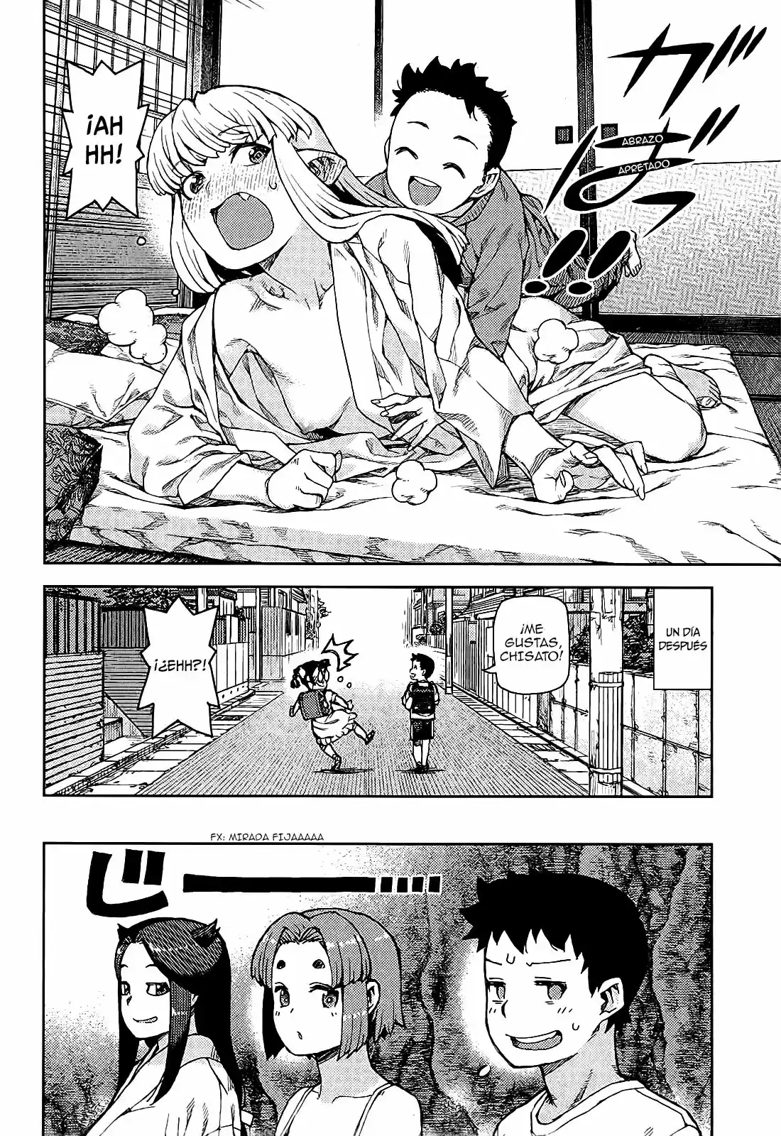 Tsugumomo capítulo 79, página 26