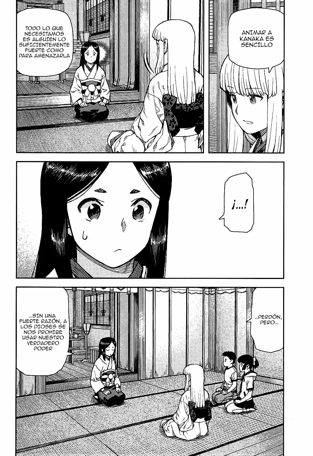 Tsugumomo capítulo 79, página 30