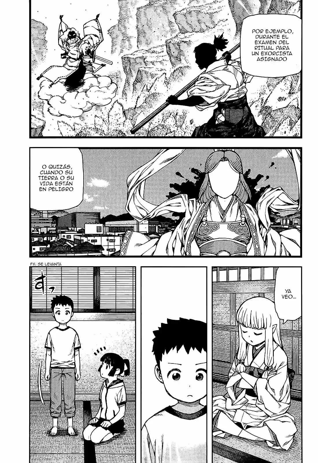Tsugumomo capítulo 79, página 31