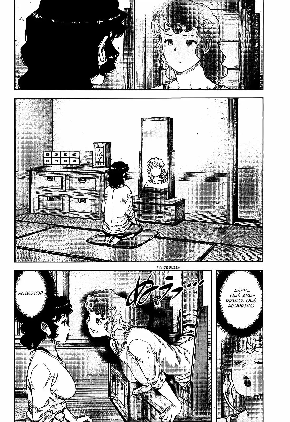 Tsugumomo capítulo 79, página 32