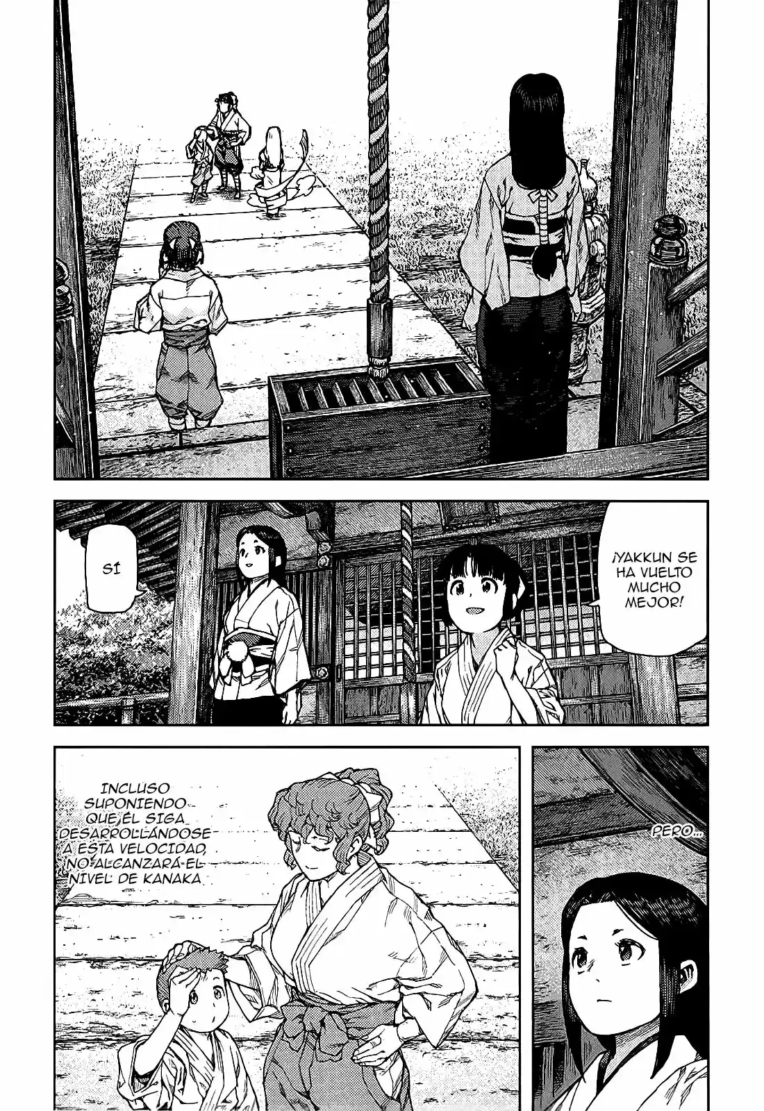 Tsugumomo capítulo 80, página 11