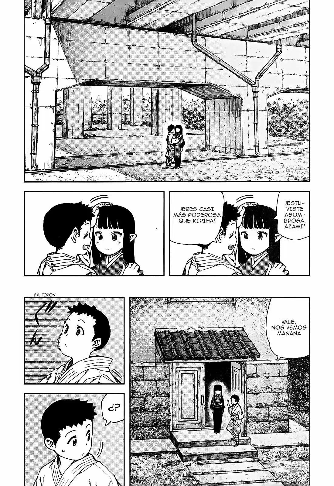 Tsugumomo capítulo 80, página 25